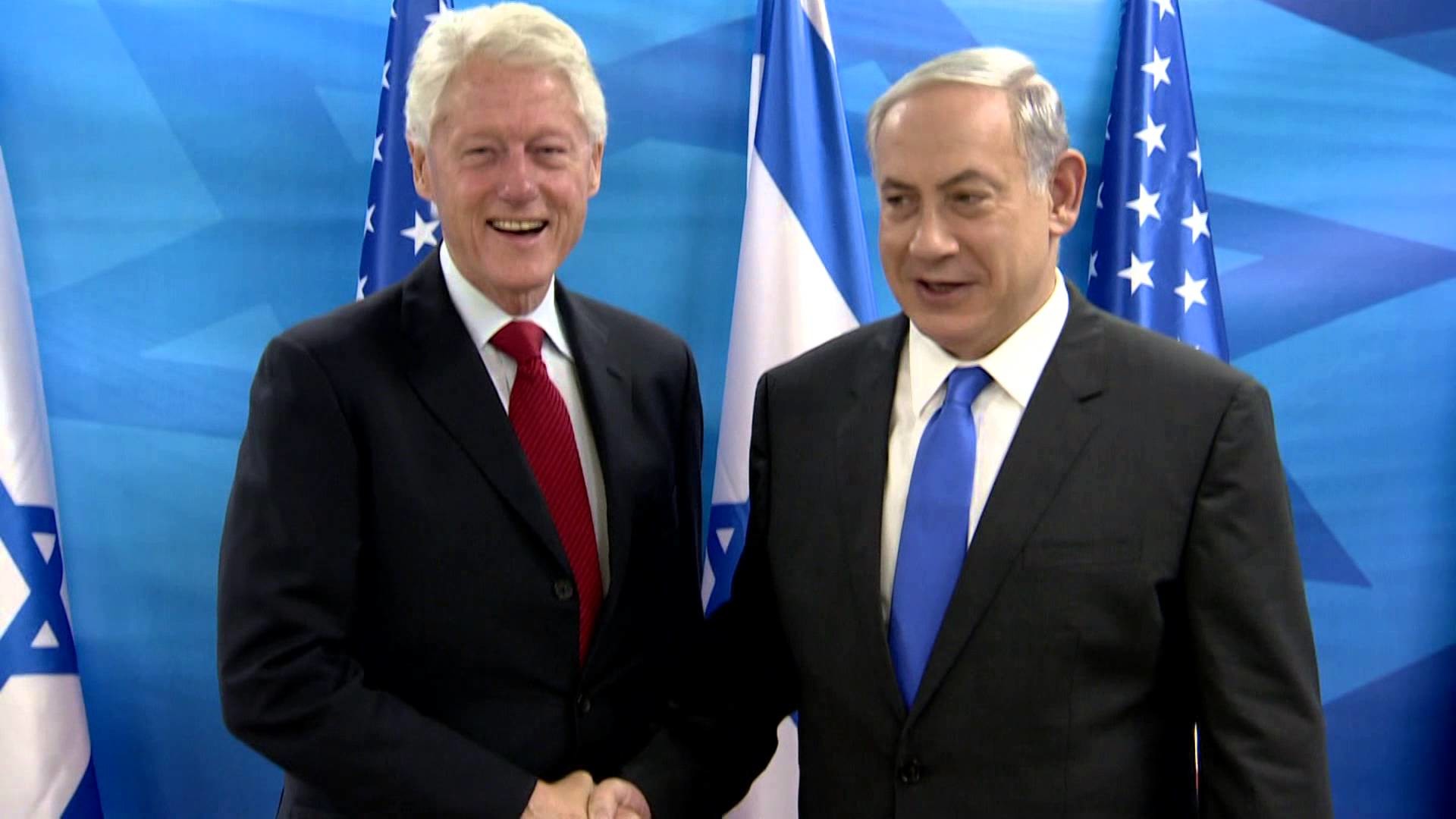 PM Netanyahu meets Bill Clinton
