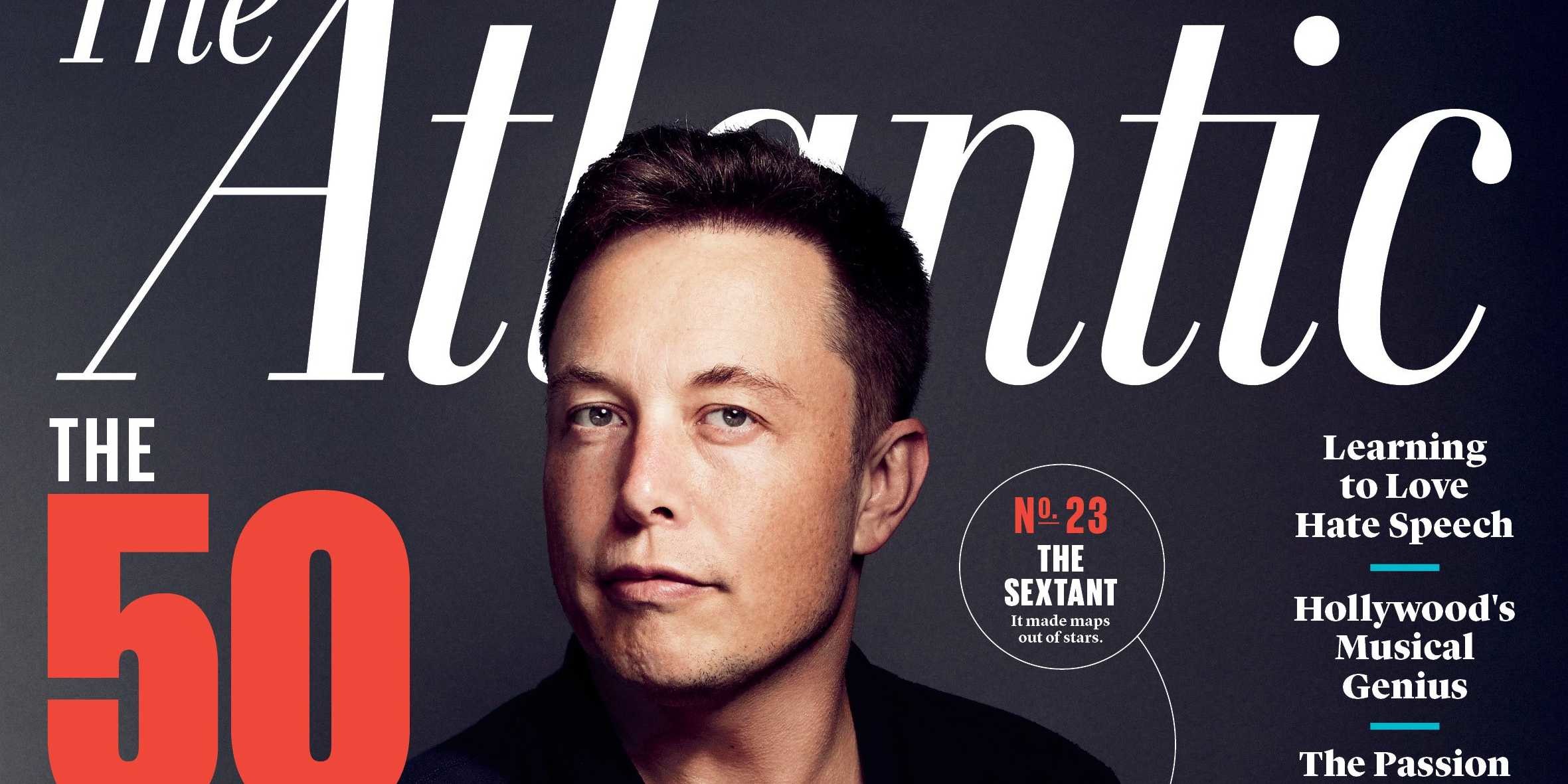The atlantic asks if elon musk is the