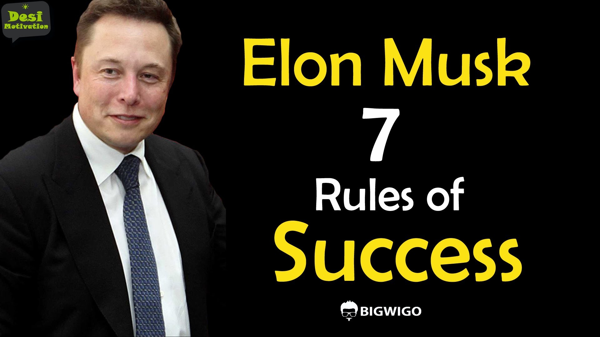 Elon Musk 7 Rules Of Success PayPal Tesla SpaceX Founder Motivational – YouTube