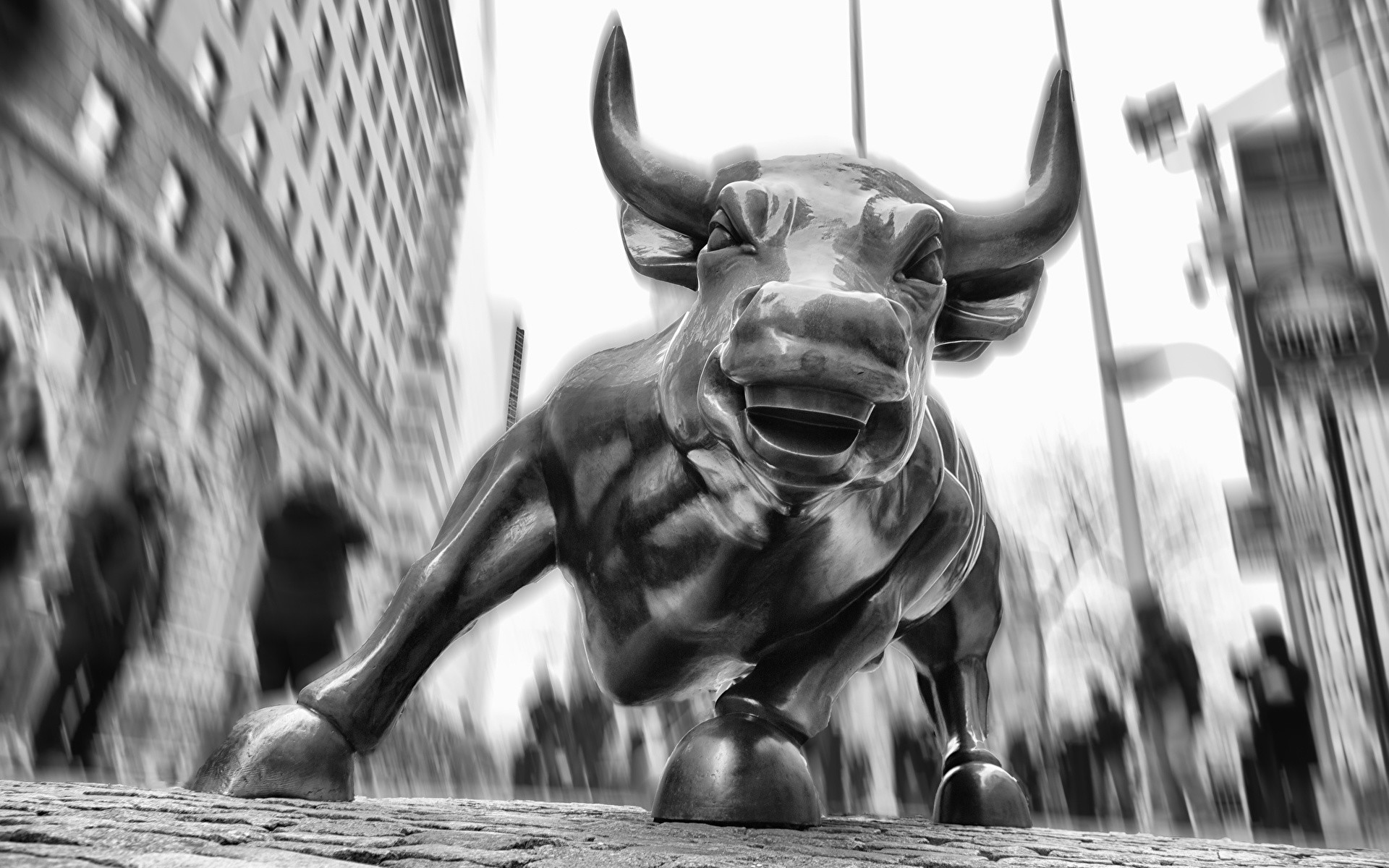 Images New York City Bulls Wall Street Cities 1920×1200