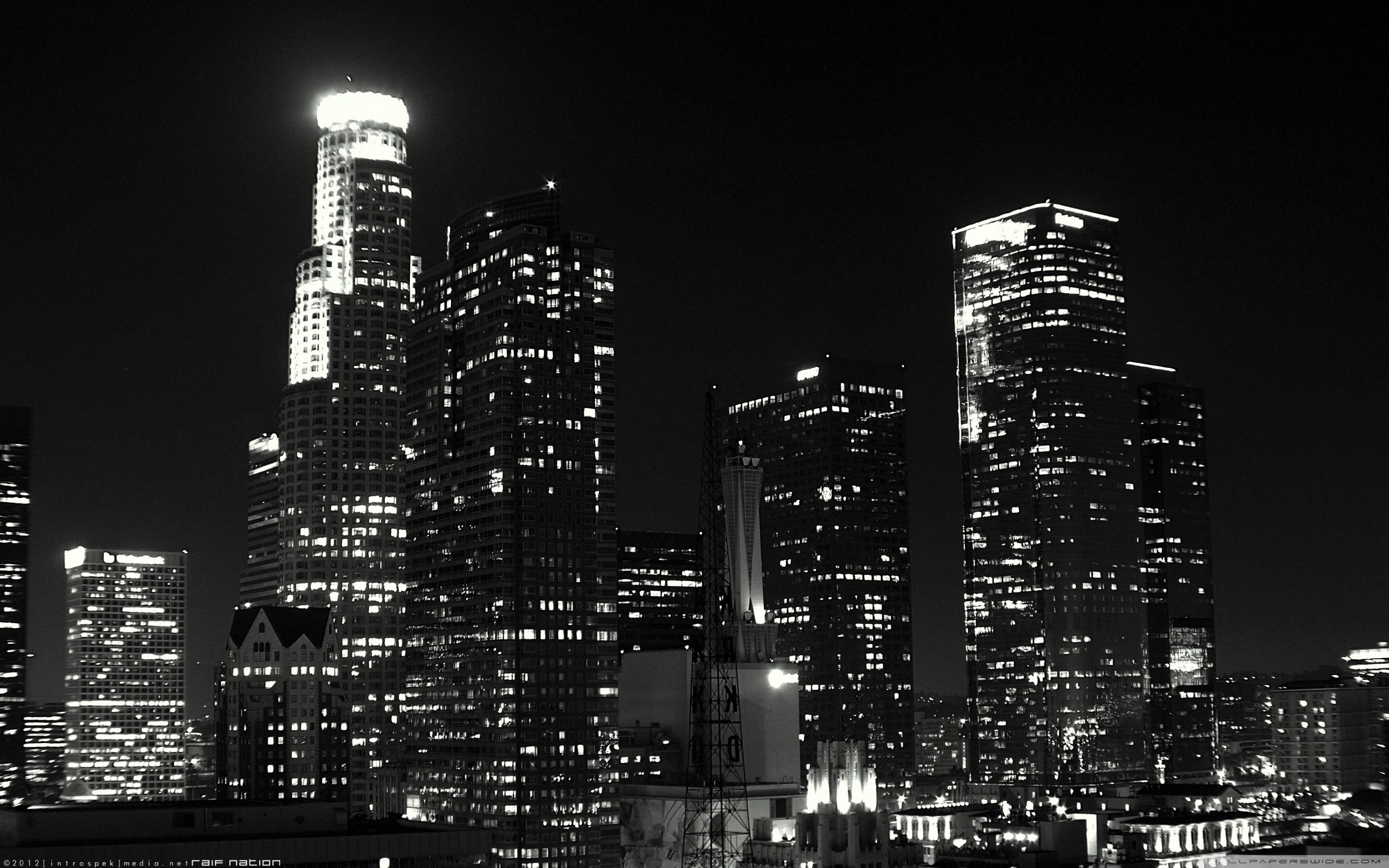 Los Angeles Black And White