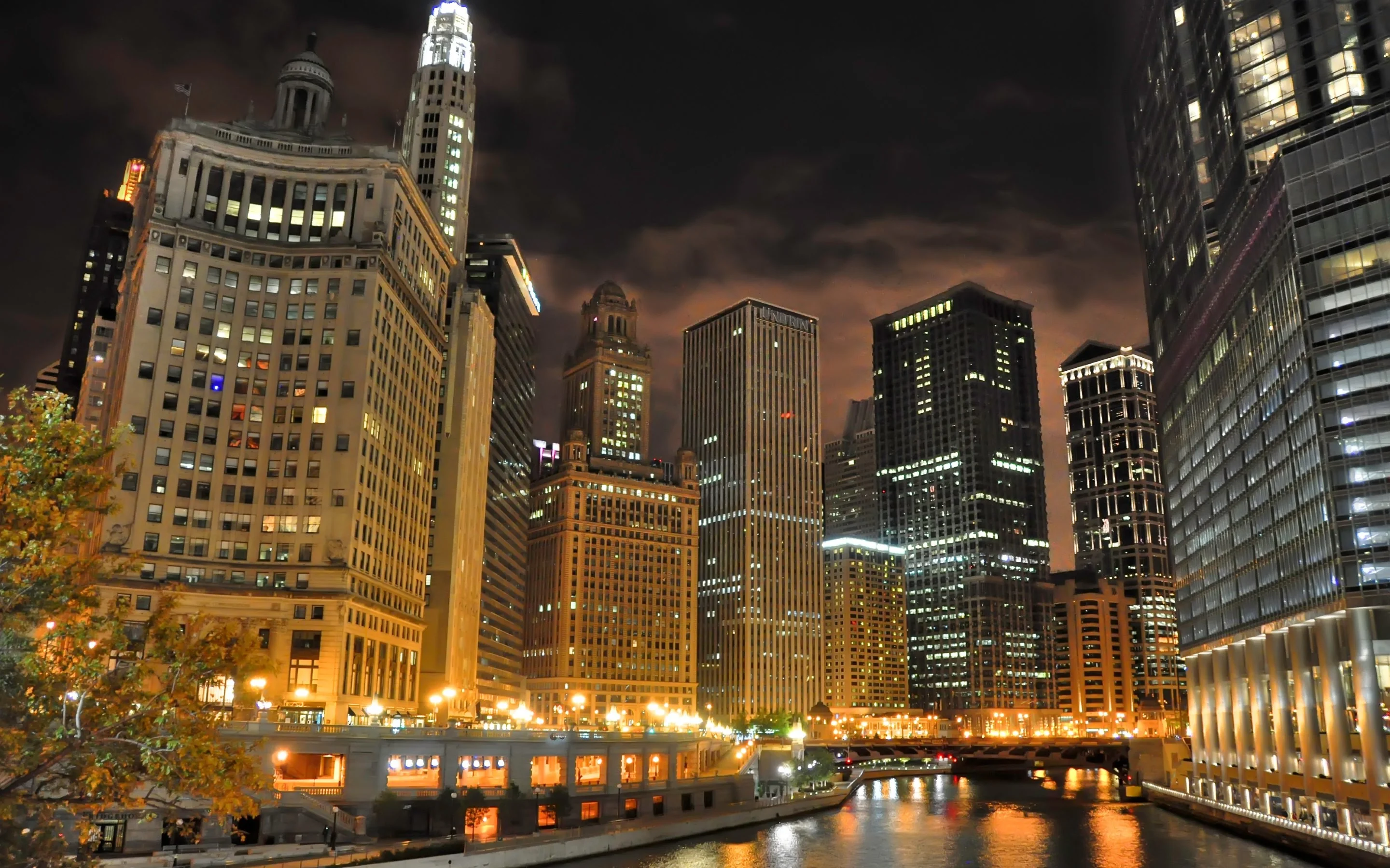 4K HD Wallpaper: Chicago Downtown