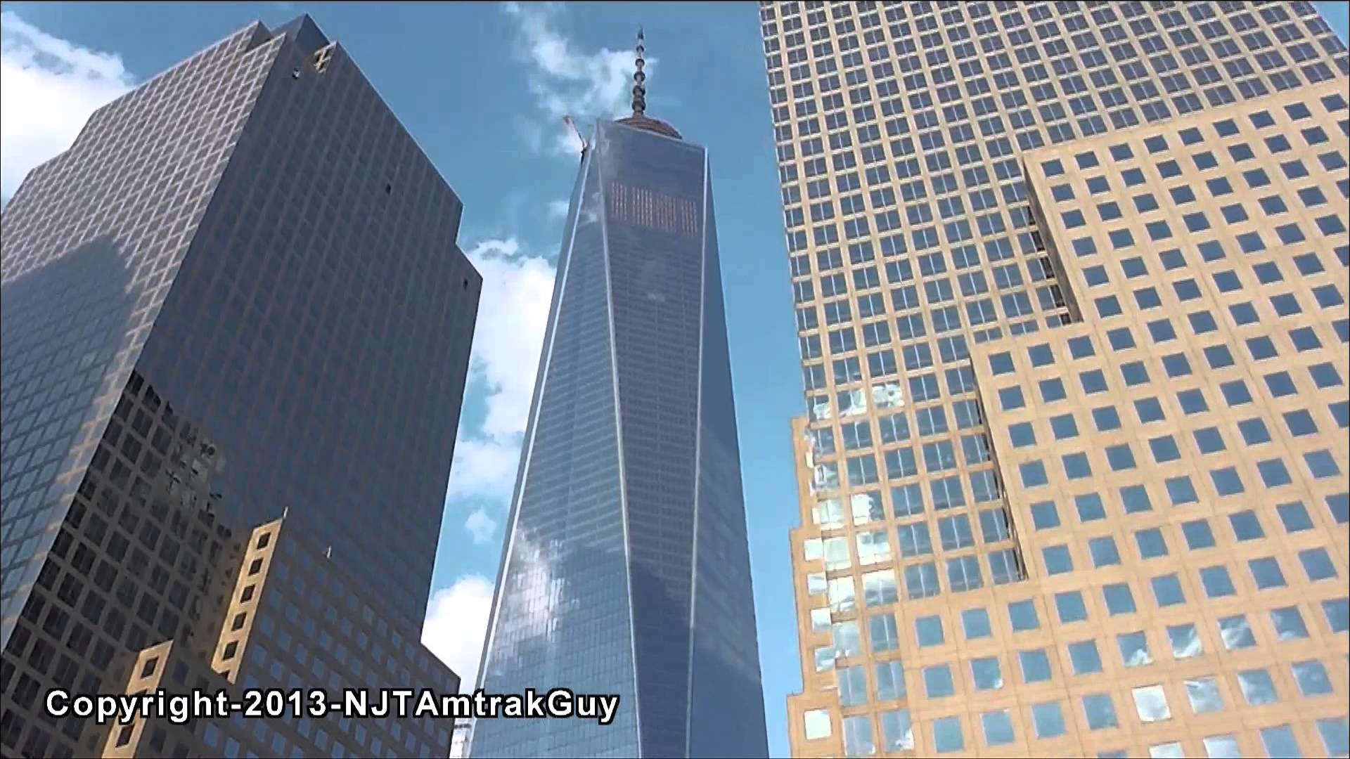 One World Trade Center / Freedom Tower 6 / 15 / 2013 construction progress part 4 – YouTube