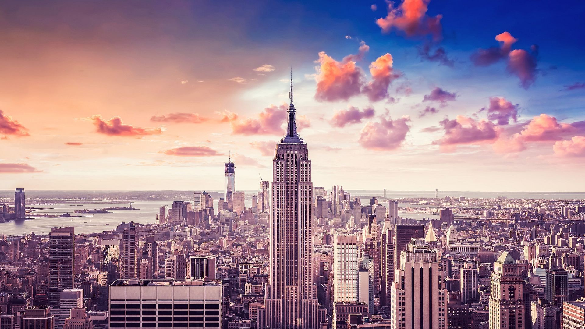 Skyline New York City wallpaper wallpaper free download 19201080
