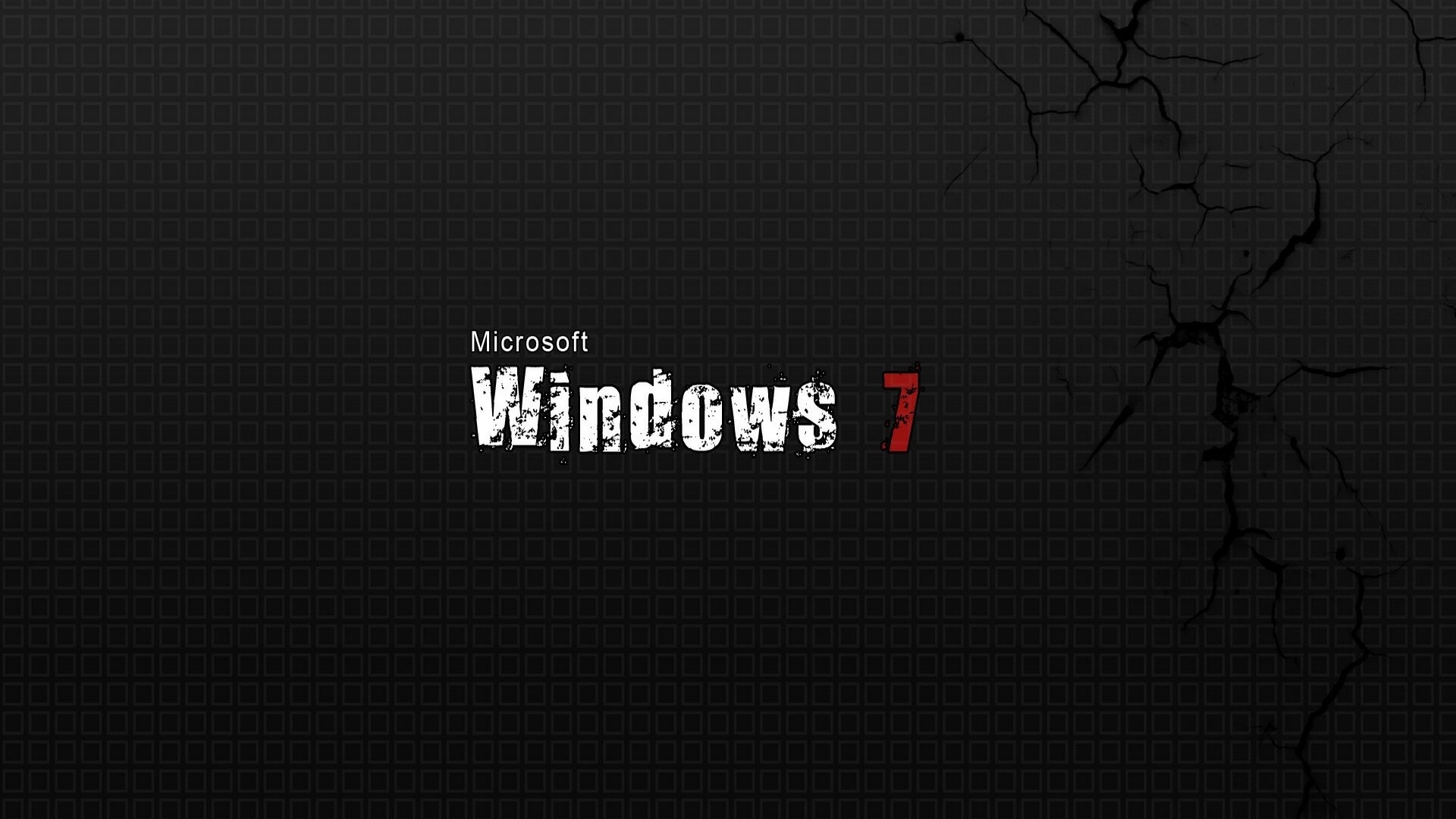 Wallpaper windows 7, white, black, red