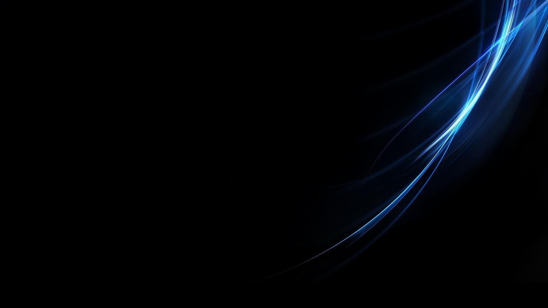 HD Black and Blue Image