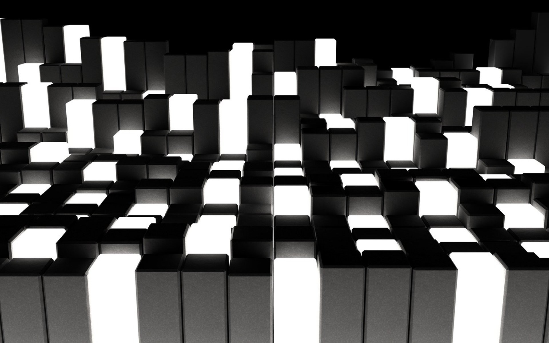 Black And White Abstract HD