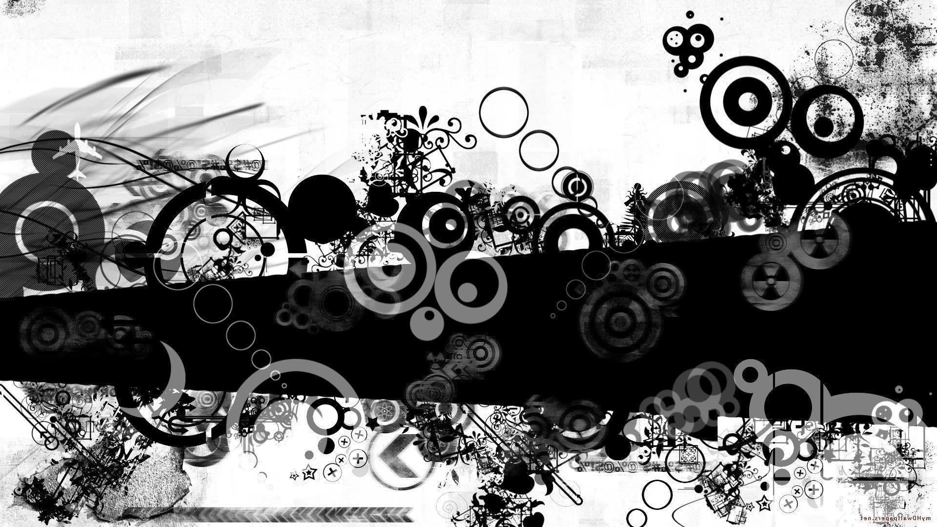 Images Black And White Abstract Backgrounds, Wallpapers, HD