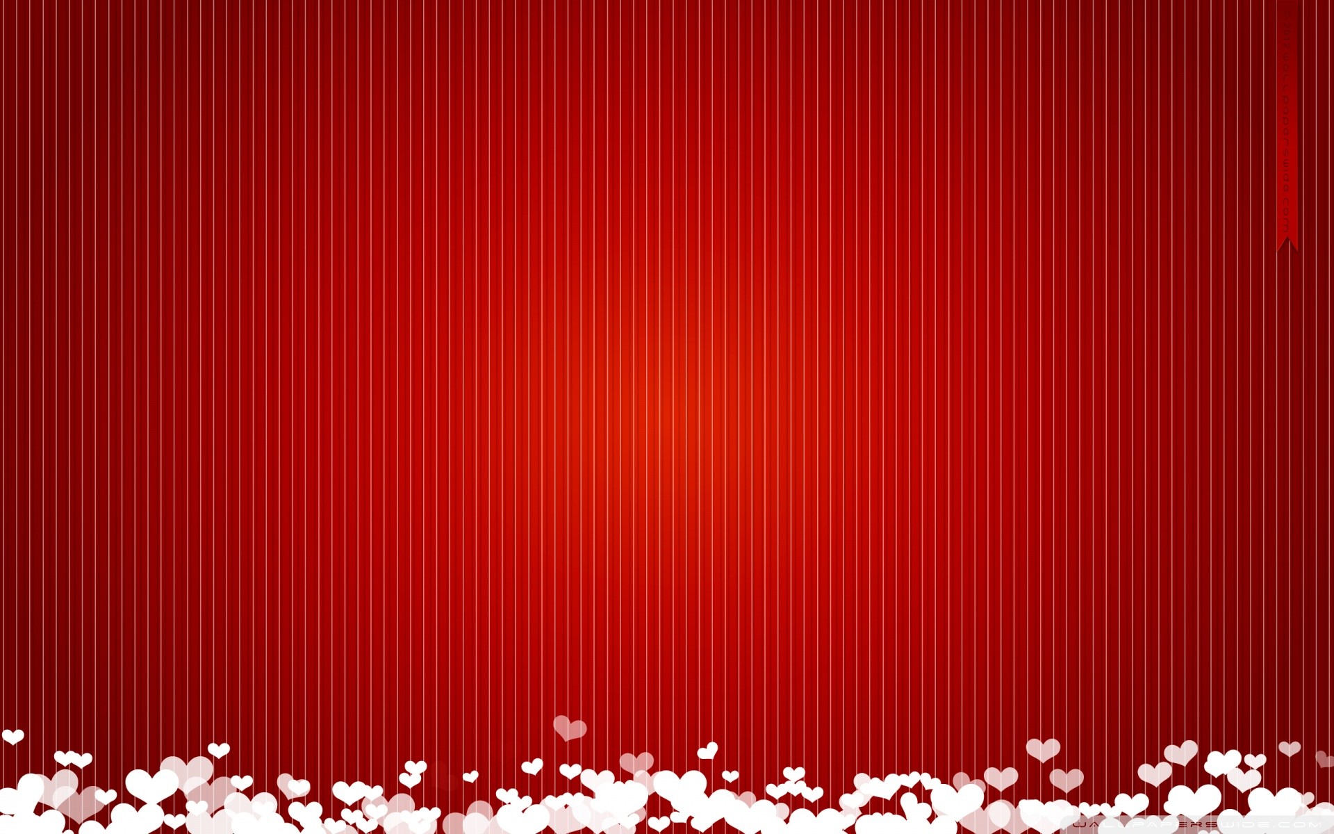Heart Red Background HD PC