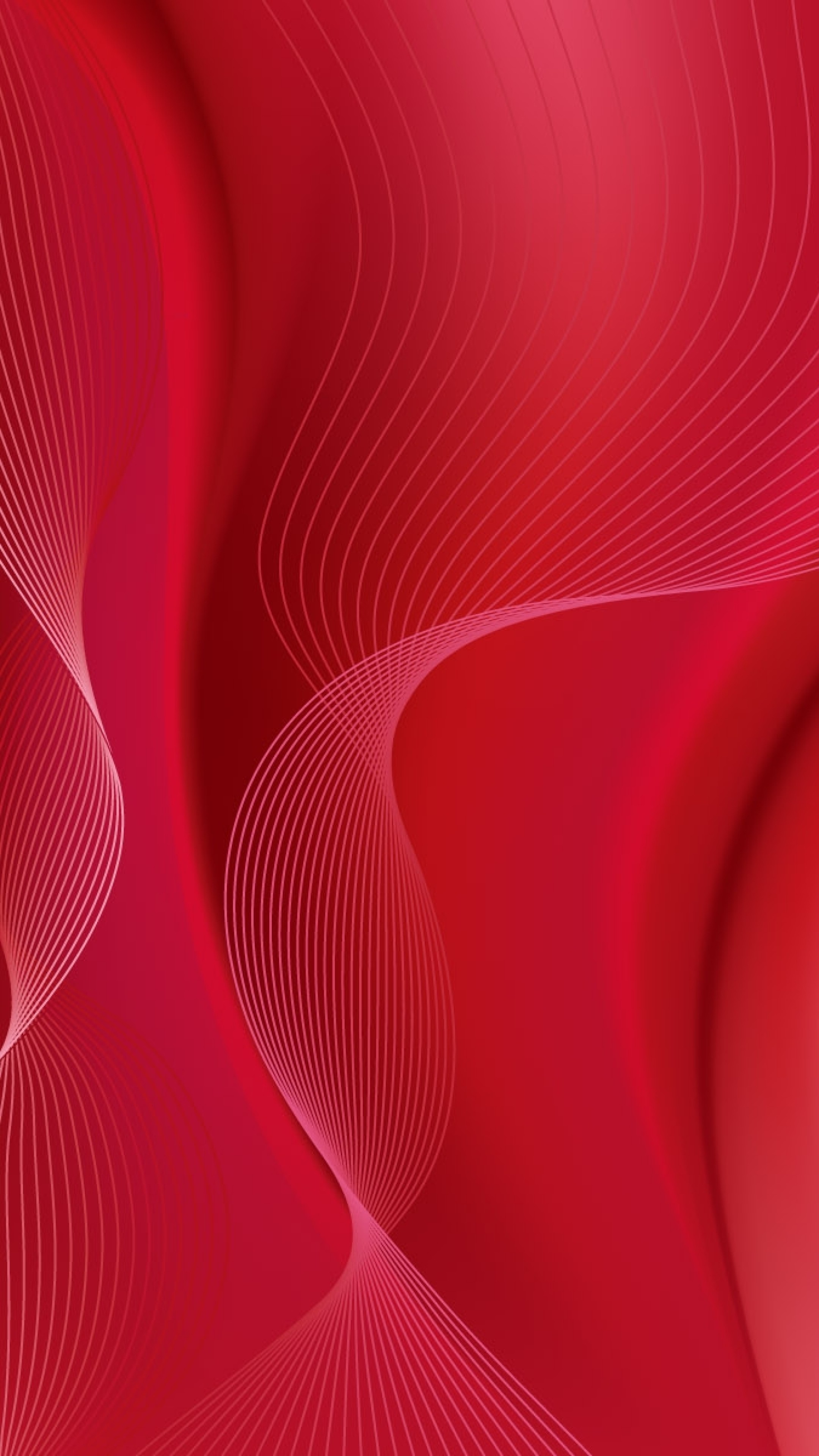 Wallpaper lines, red, background, wave