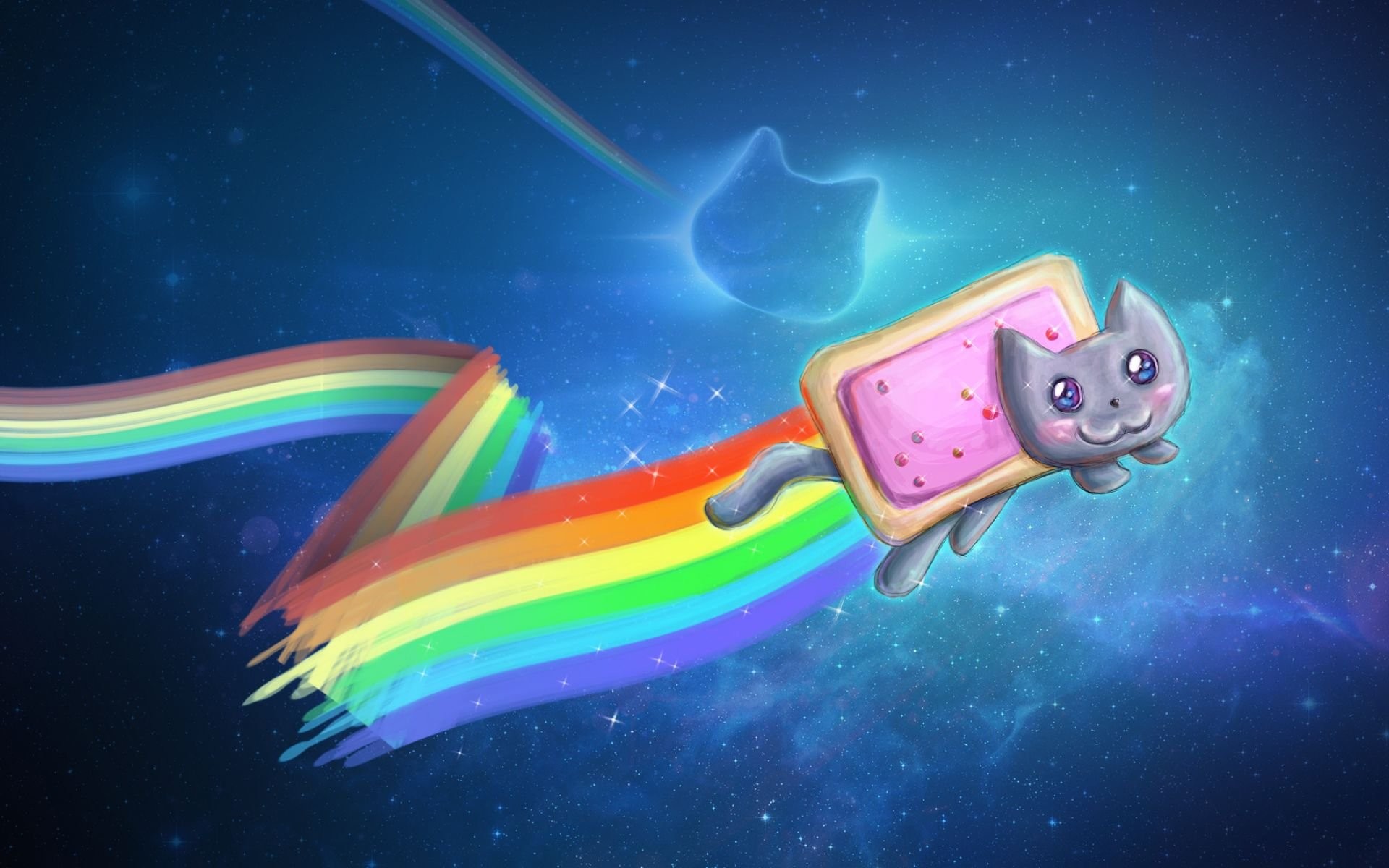 Nyan Cat Desktop Background Wallpaper – WallDevil