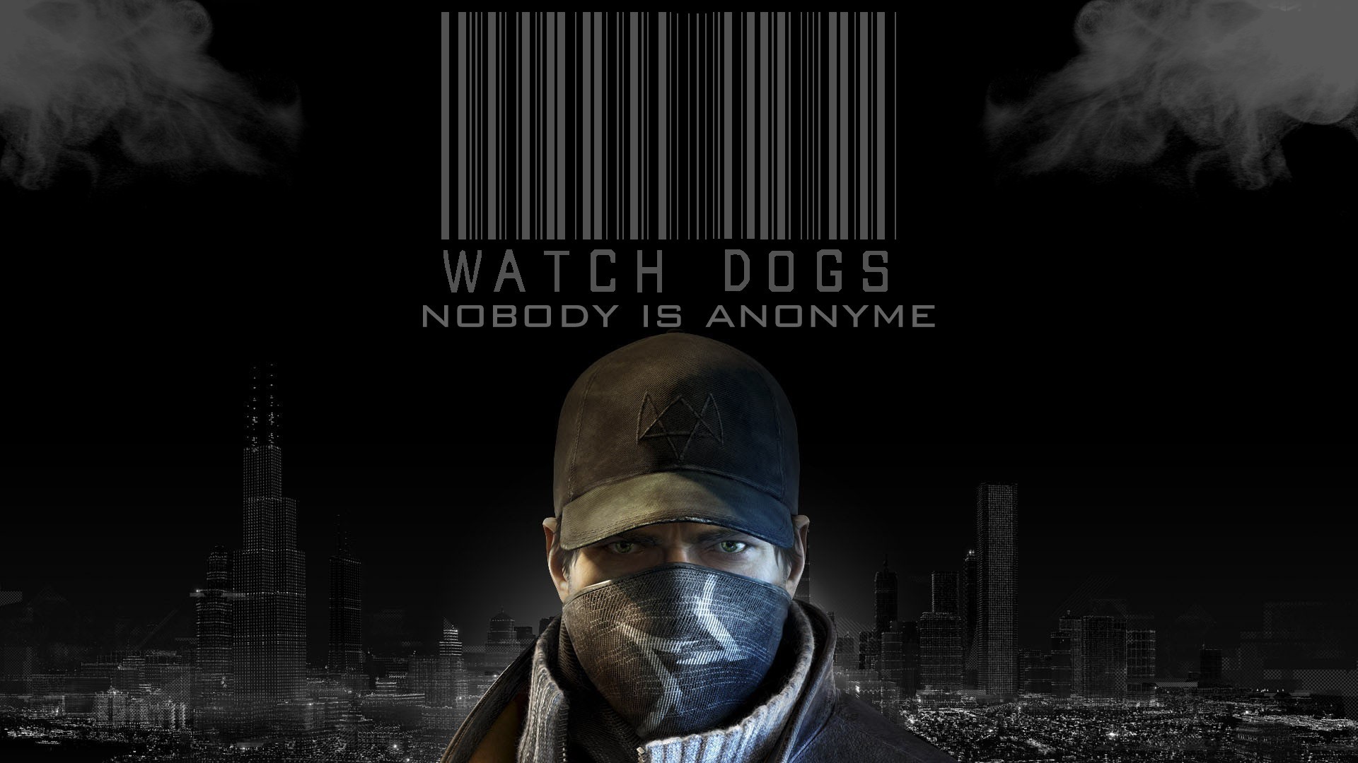 Watch Dogs Black Screen Wallpaper