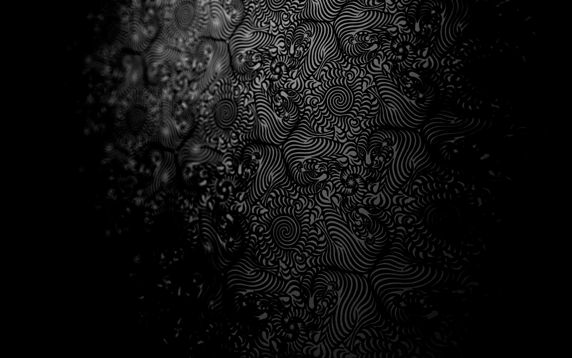 Pattern Black and White Top Background Great Picture / Wallpaper