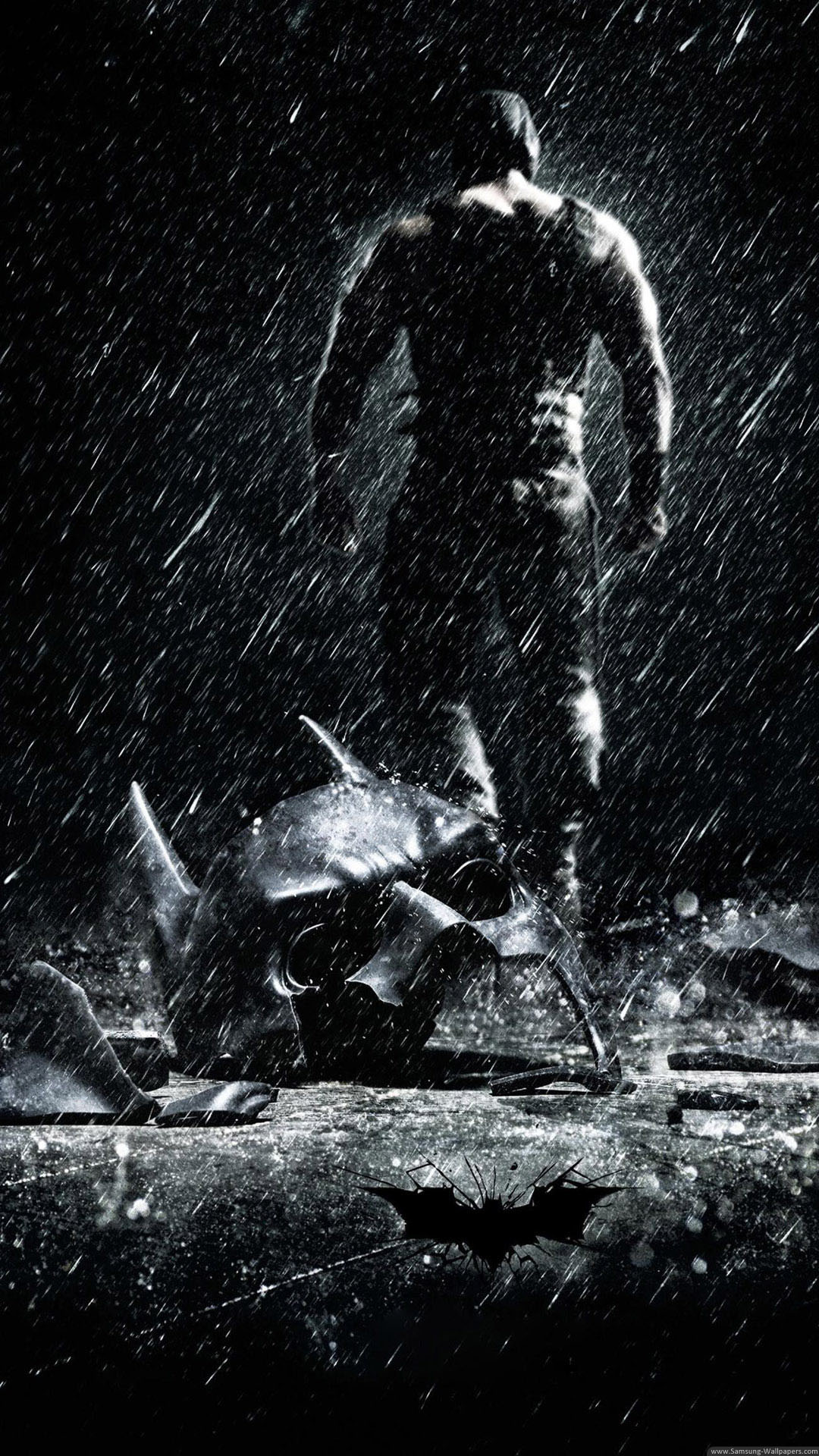 The Dark Knight Rises Lock Screen Samsung Galaxy S4 Wallpaper
