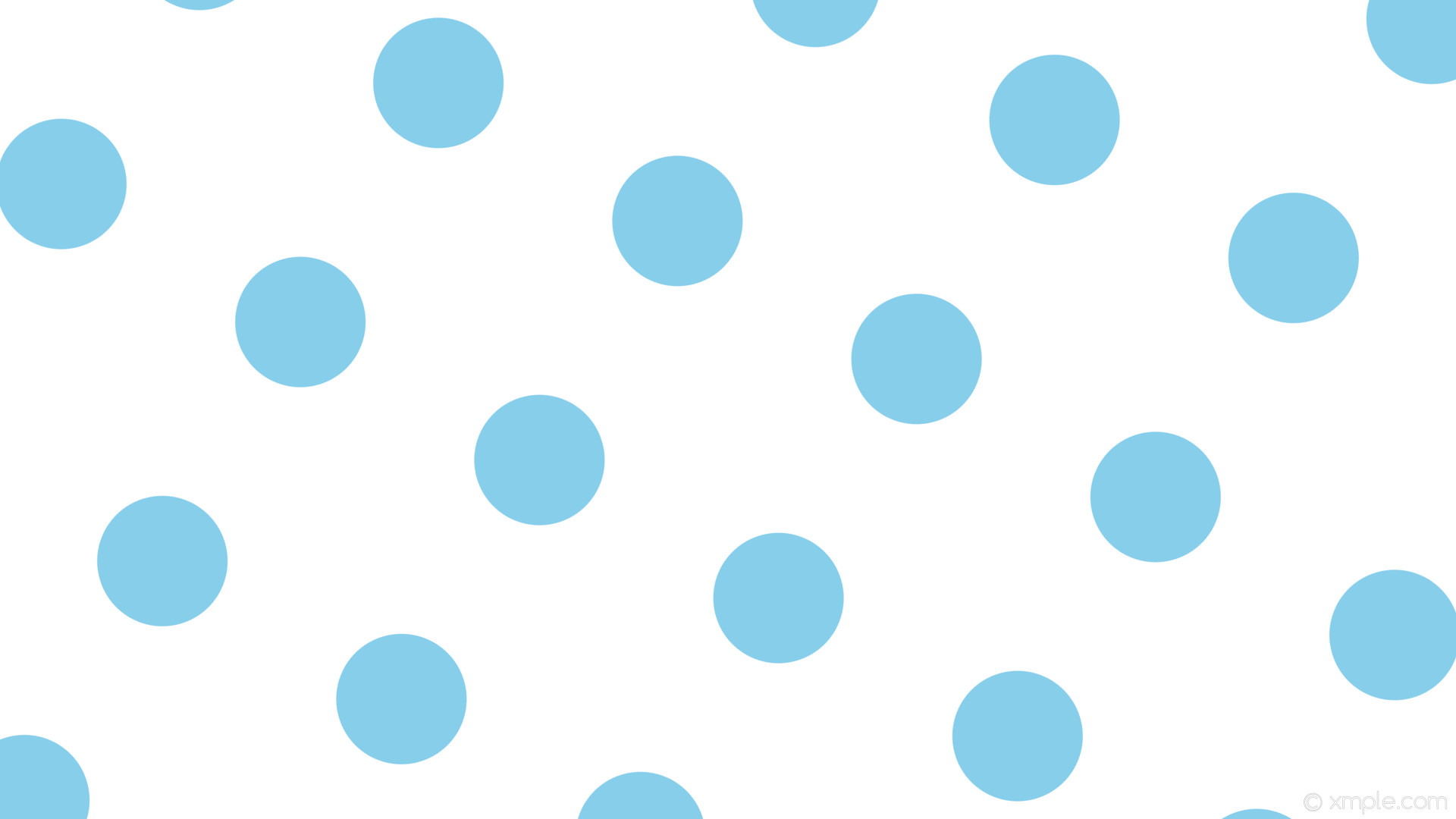 wallpaper white polka dots blue spots sky blue #ffffff #87ceeb 60Â° 172px  364px
