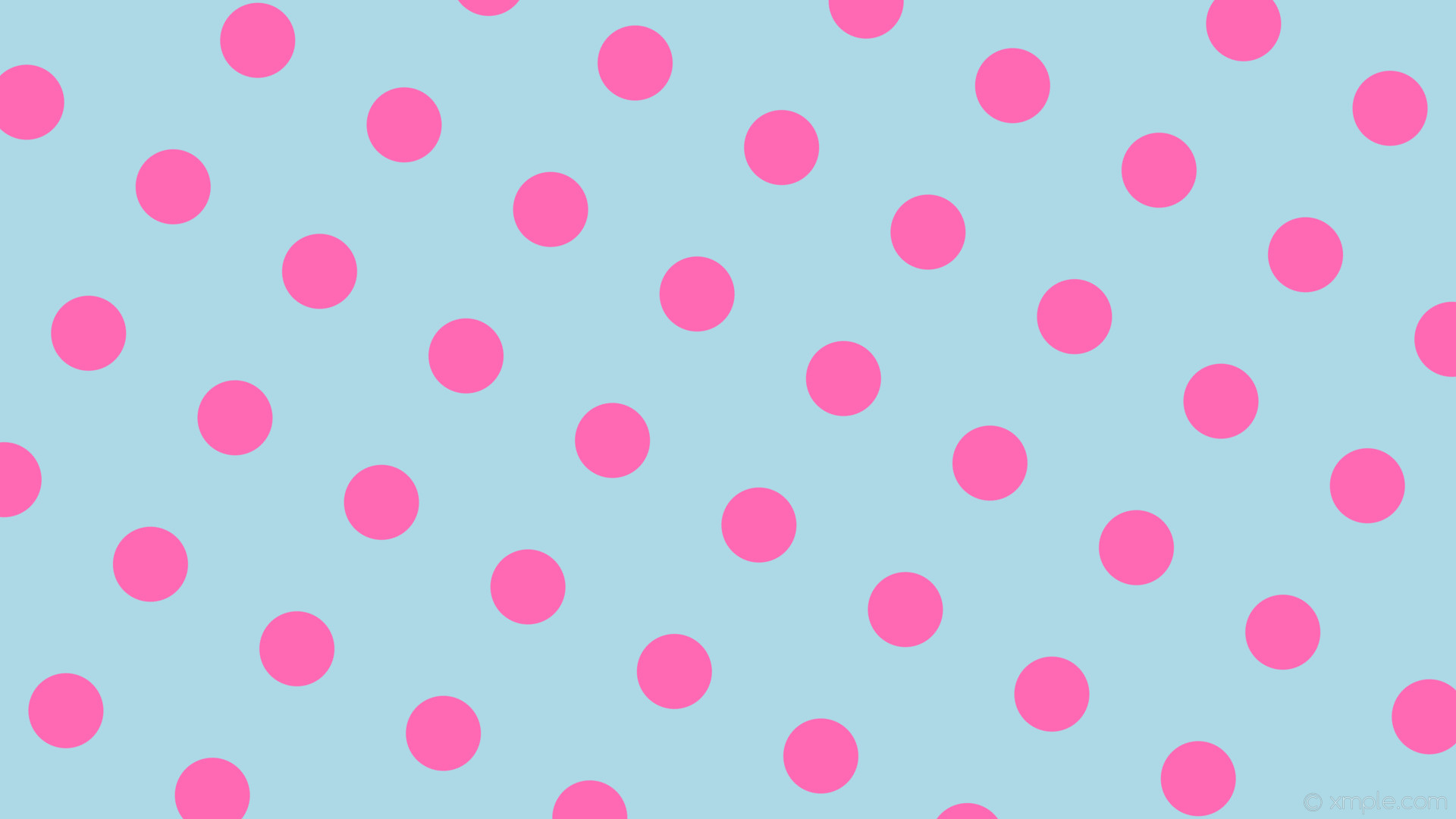 Wallpaper pink blue dots polka spots light blue hot pink #add8e6 #ff69b4 150