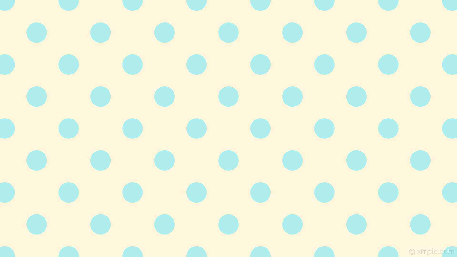 Wallpaper spots blue brown polka dots cornsilk pale turquoise #fff8dc #afeeee 315 86px