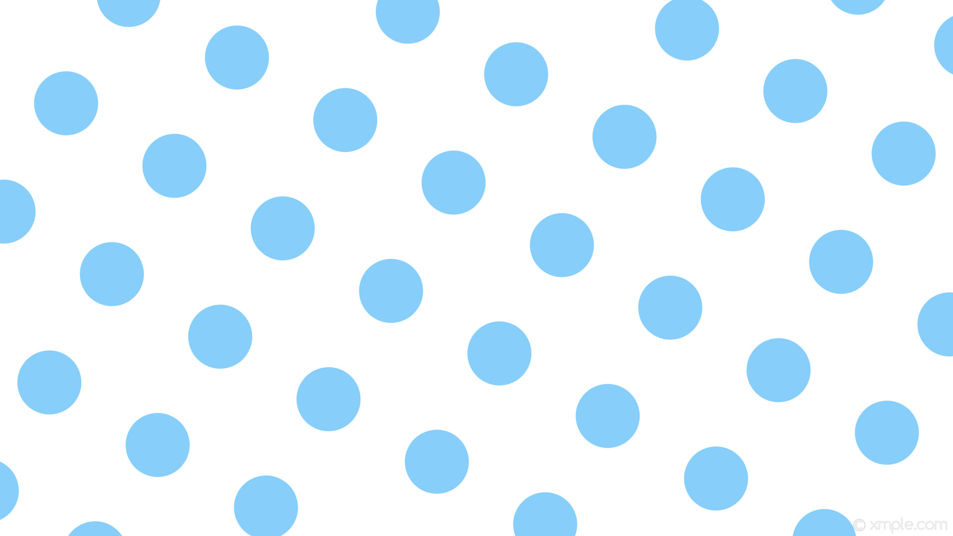 wallpaper blue polka dots spots white light sky blue #ffffff #87cefa 240Â°  129px