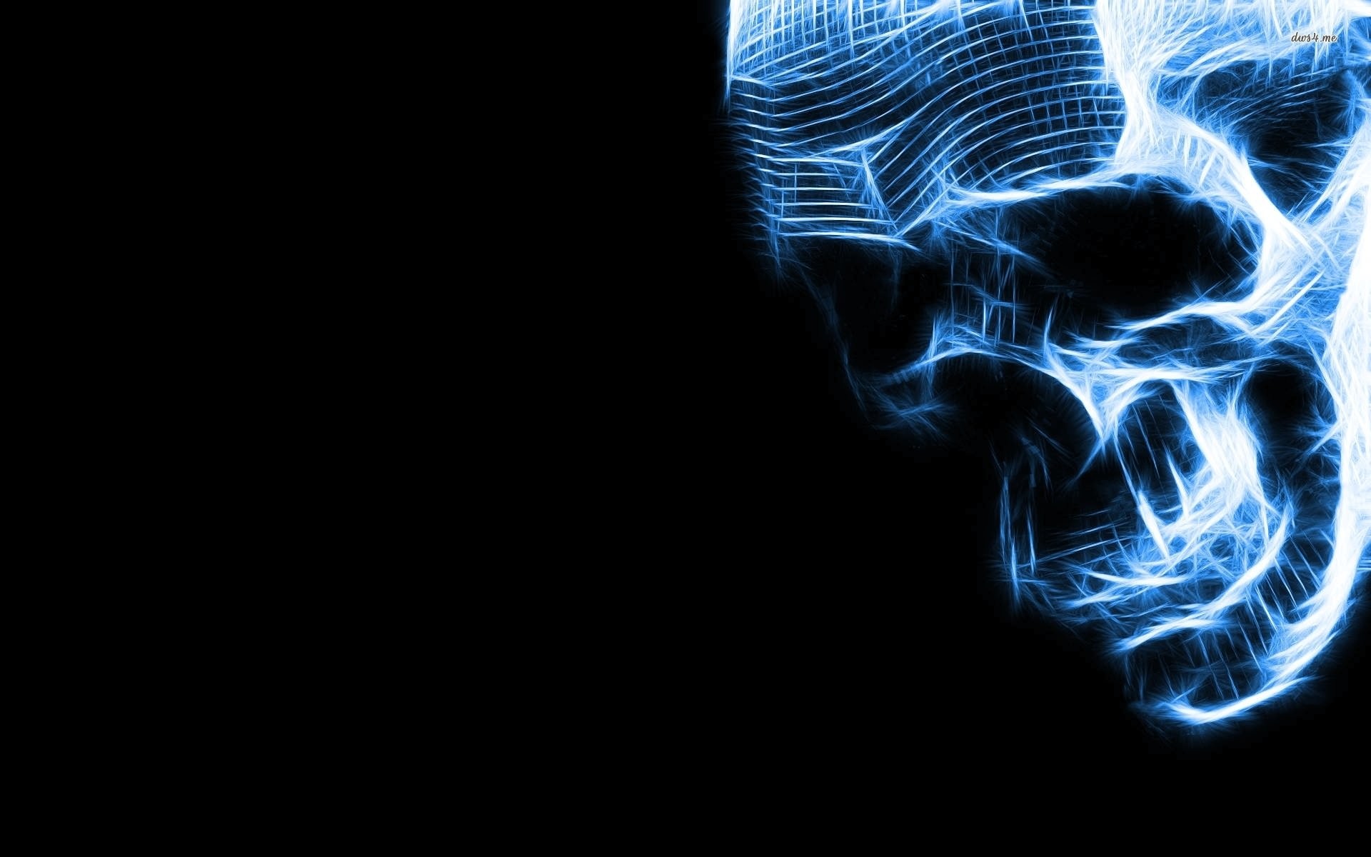 Blue skull Wallpapers Download  MobCup