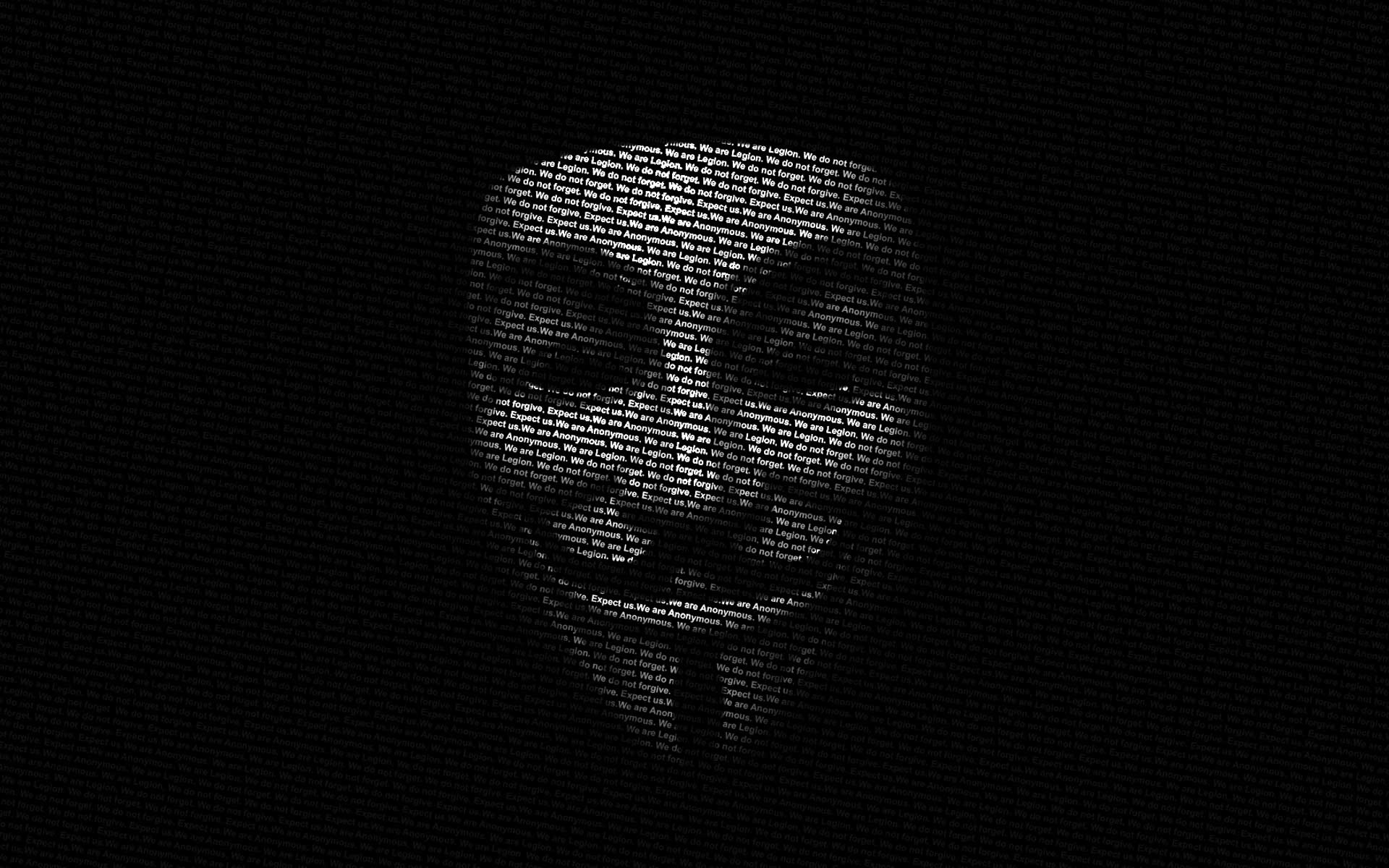 Anonymous Black Wallpaper Desktop Wallpaper Cool