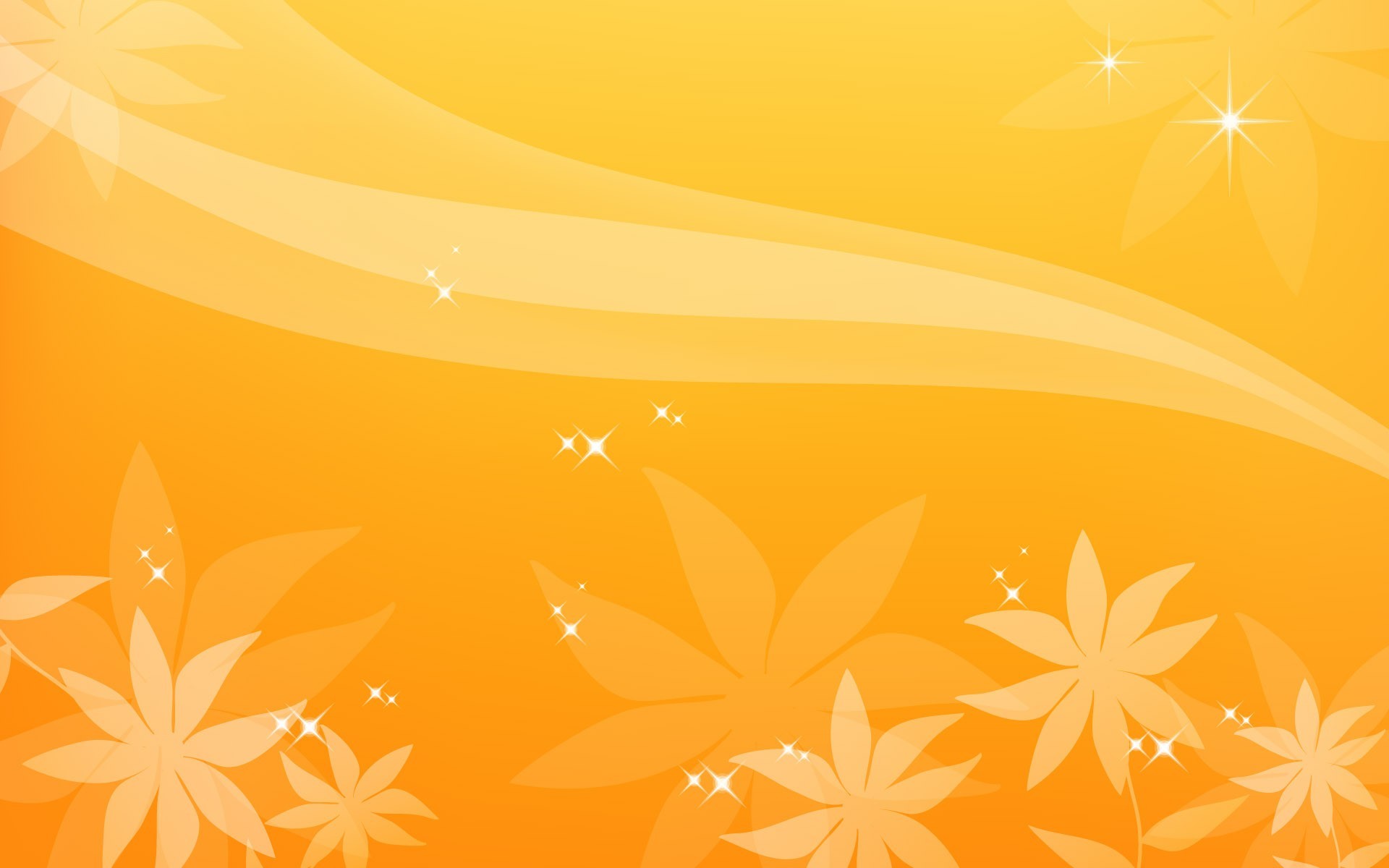 Starry Flashes on Orange Background Images