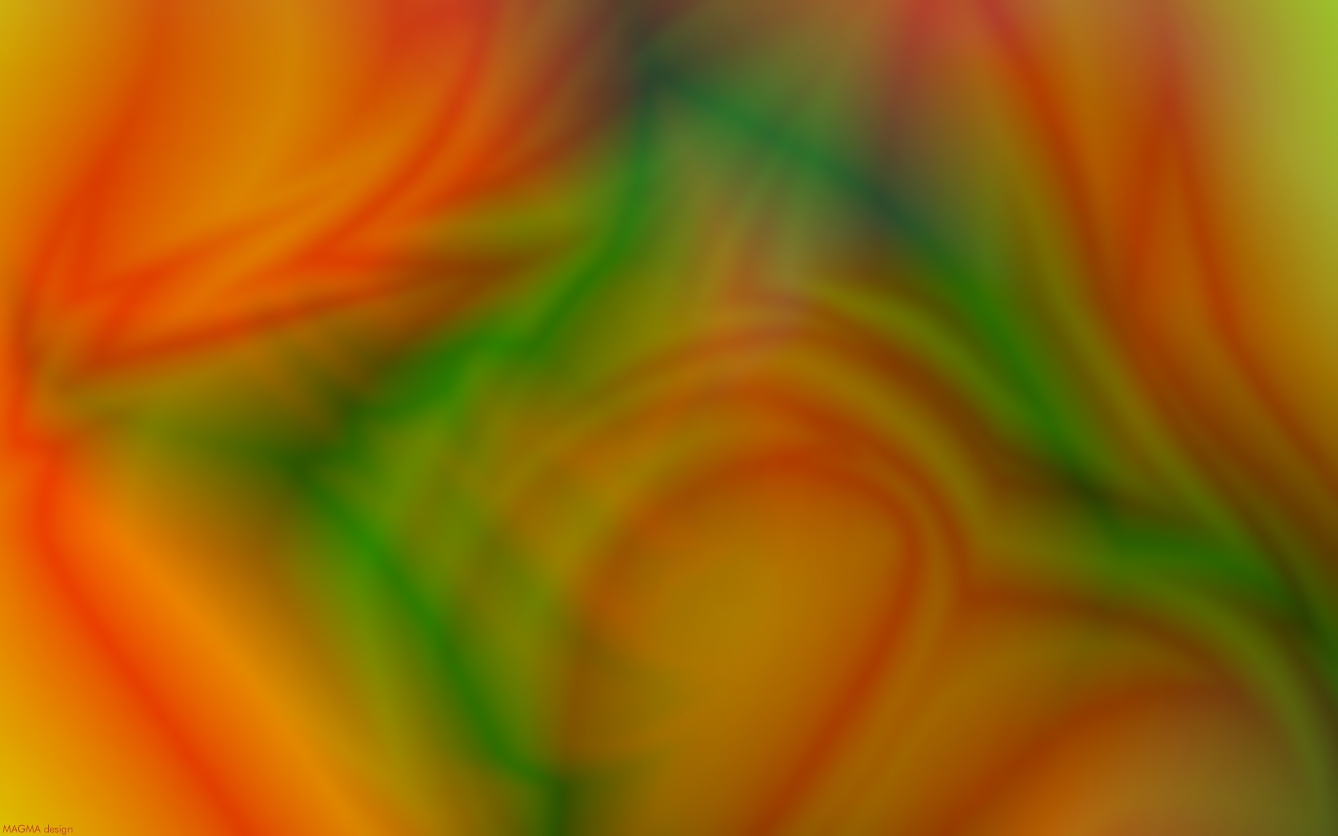 Wallpaper Yellow, Orange, Green HD Background