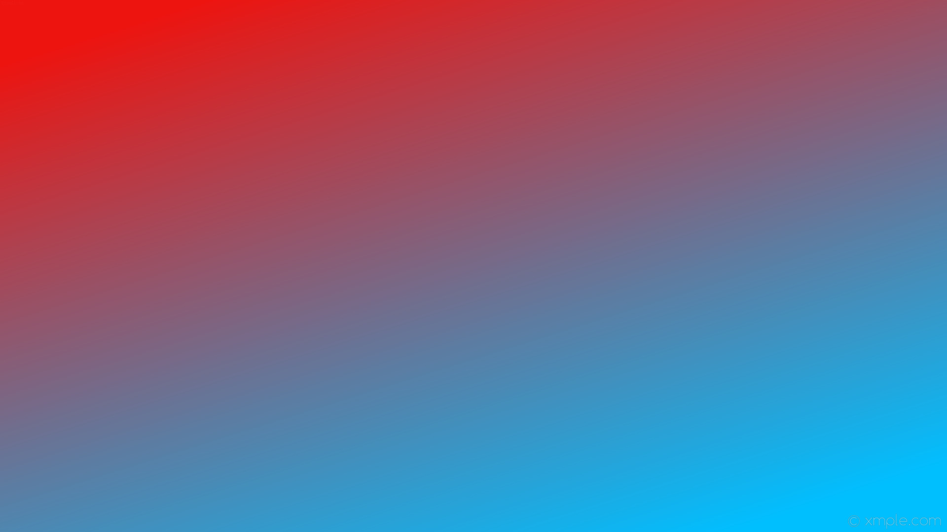 wallpaper red linear blue gradient deep sky blue #ed1410 #00bfff 135Â°