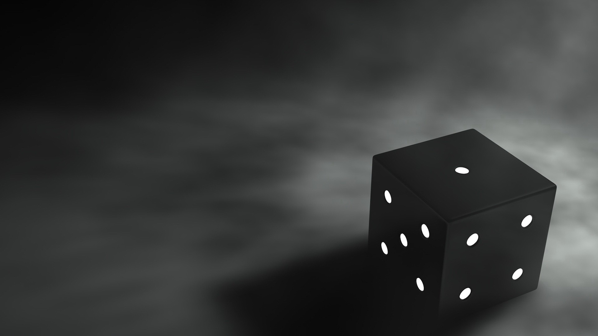 Wallpaper cube, 3d, graphics, black, gray background, 3d graphics