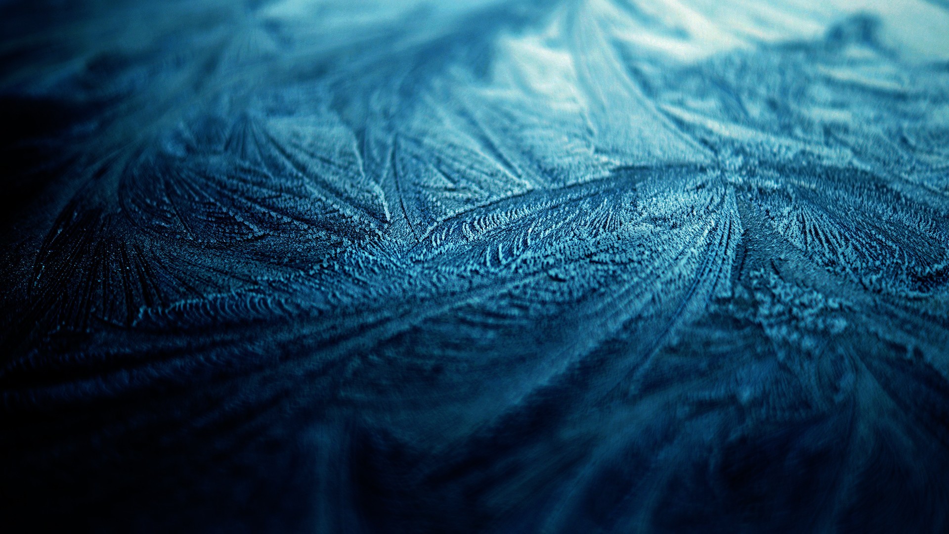 Blue Frost Wallpaper
