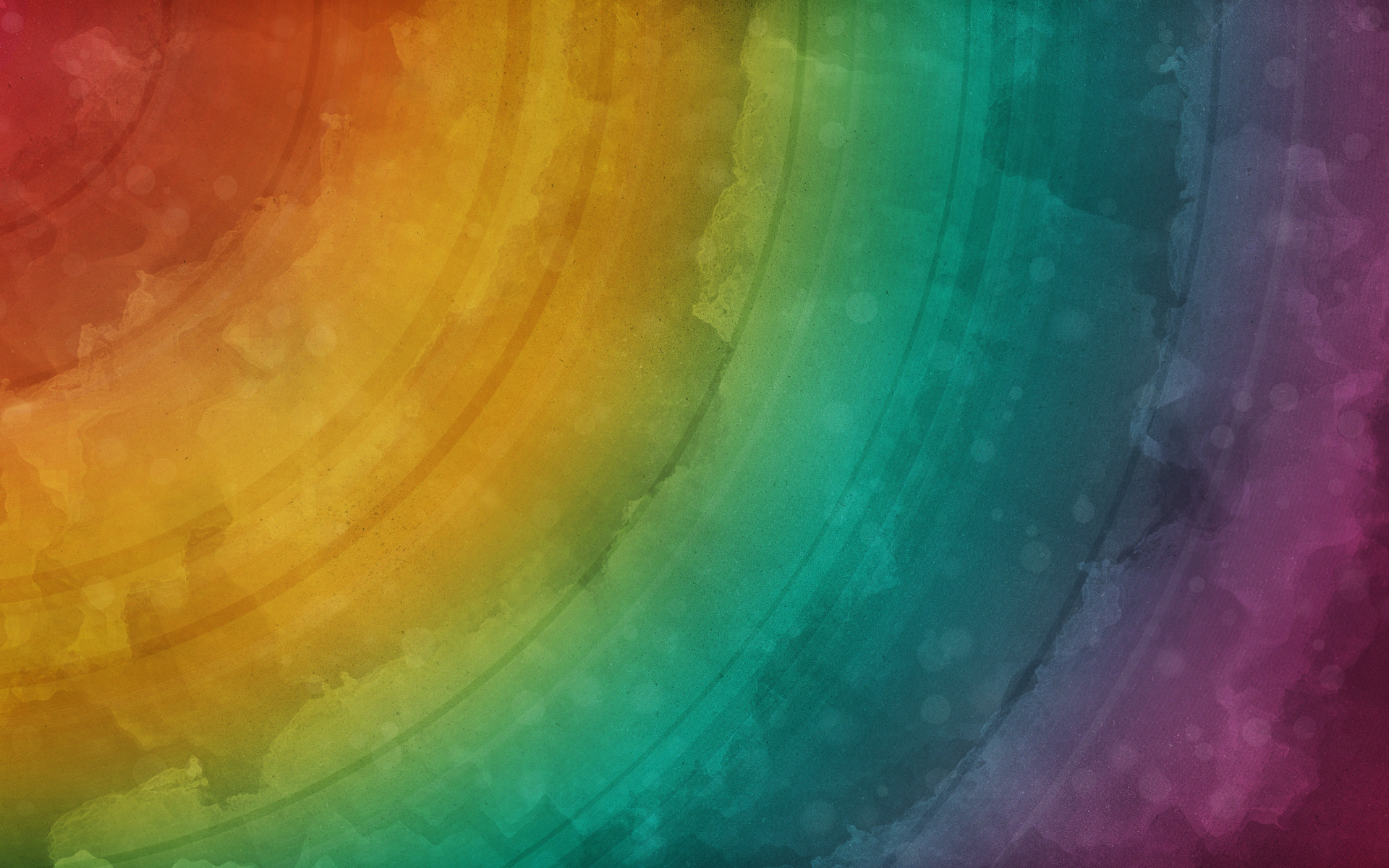 Rainbow colored circles HD Wallpaper 1920×1080 Rainbow colored circles HD Wallpaper Rainbow
