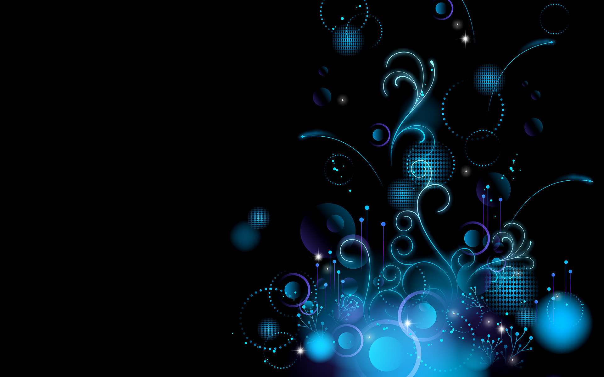 Blue And Black Backgrounds Wallpapers HD Wallpapers