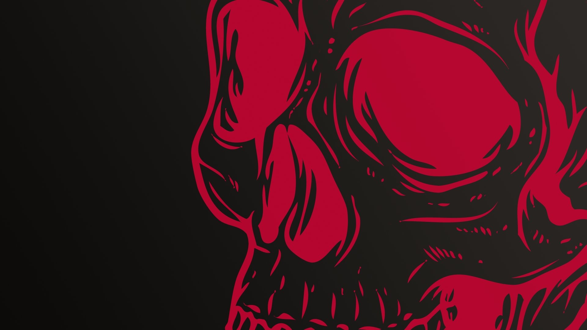 Abstract Skull Wallpapers Wallpaper Red And Black Skull Wallpapers  Wallpapers)