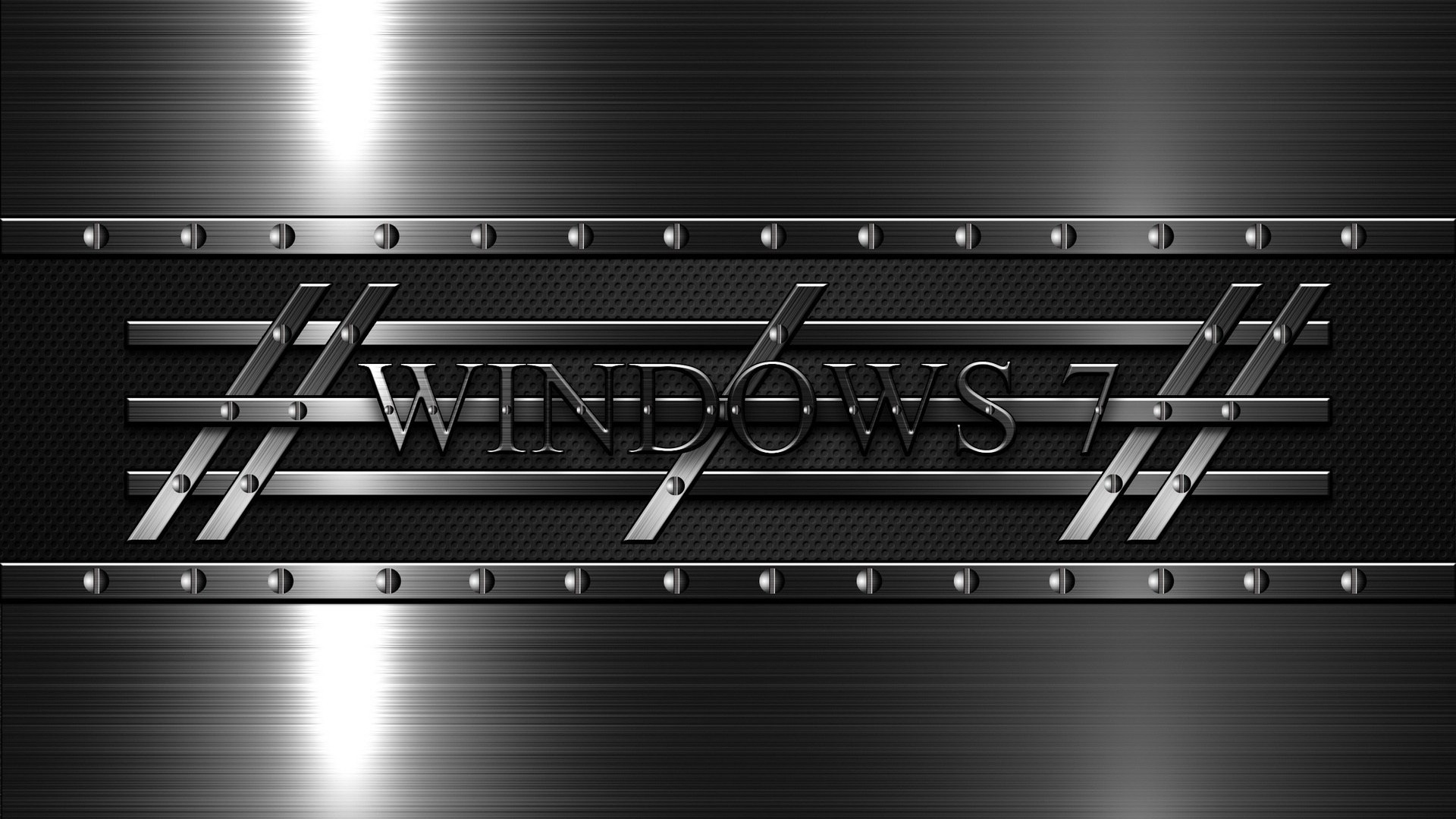 Wallpaper windows 7, 3d, background, black