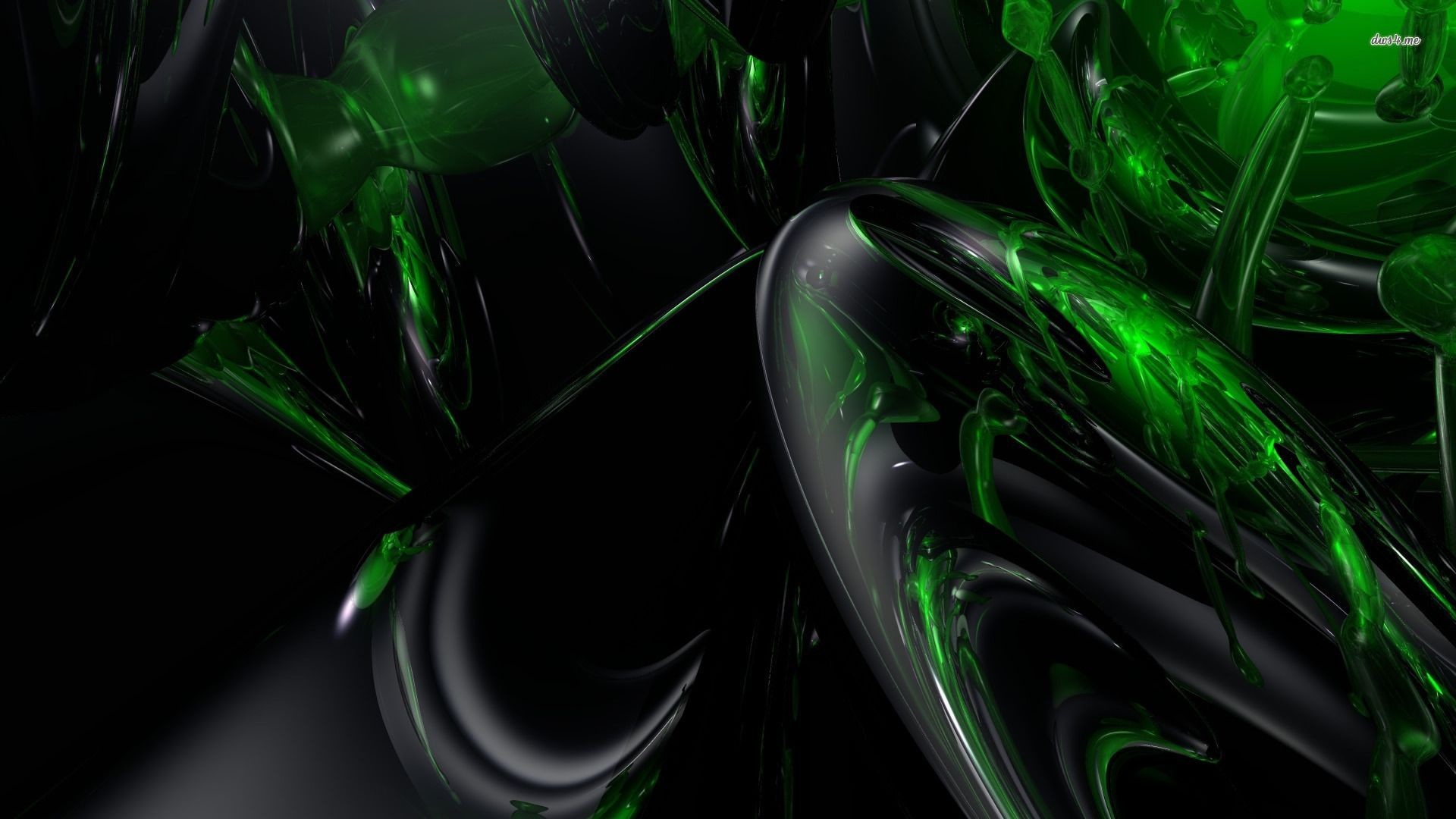 Gallery for – black and green wallpaper