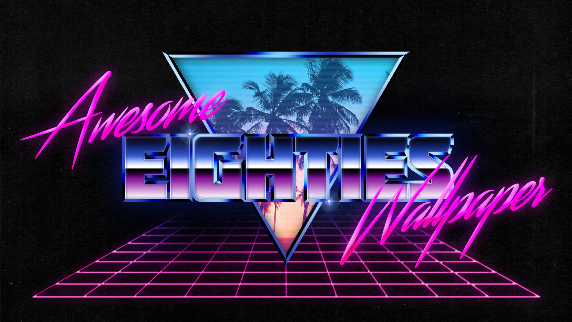 Awesome 80s Wallpaper by valithevali Awesome 80s Wallpaper by valithevali