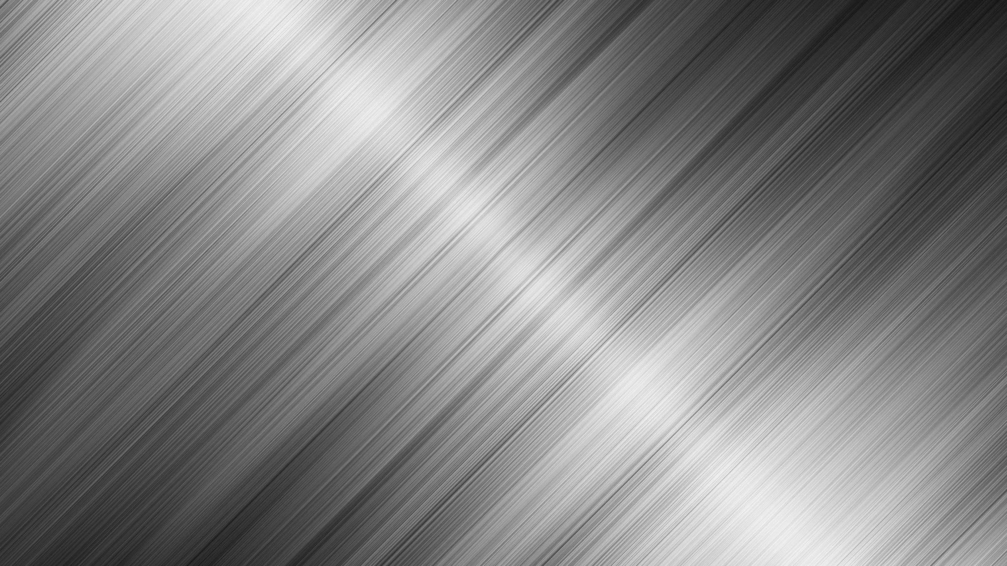 Preview wallpaper metal, lines, stripes, light, shiny, silver 2048×1152