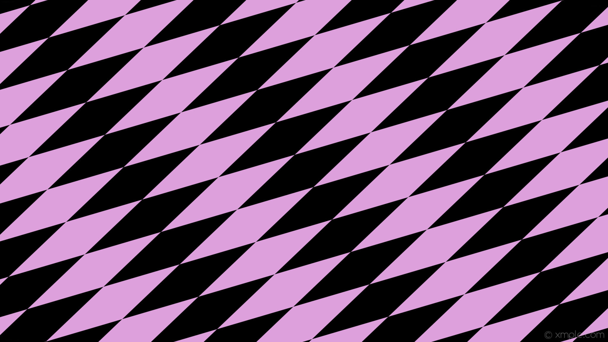 wallpaper rhombus lozenge black purple diamond plum #000000 #dda0dd 30Â°  520px 126px