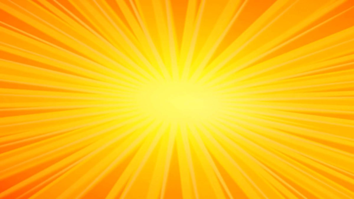 Cartoon Light Ray Free HD Motion Graphic Background Loopable