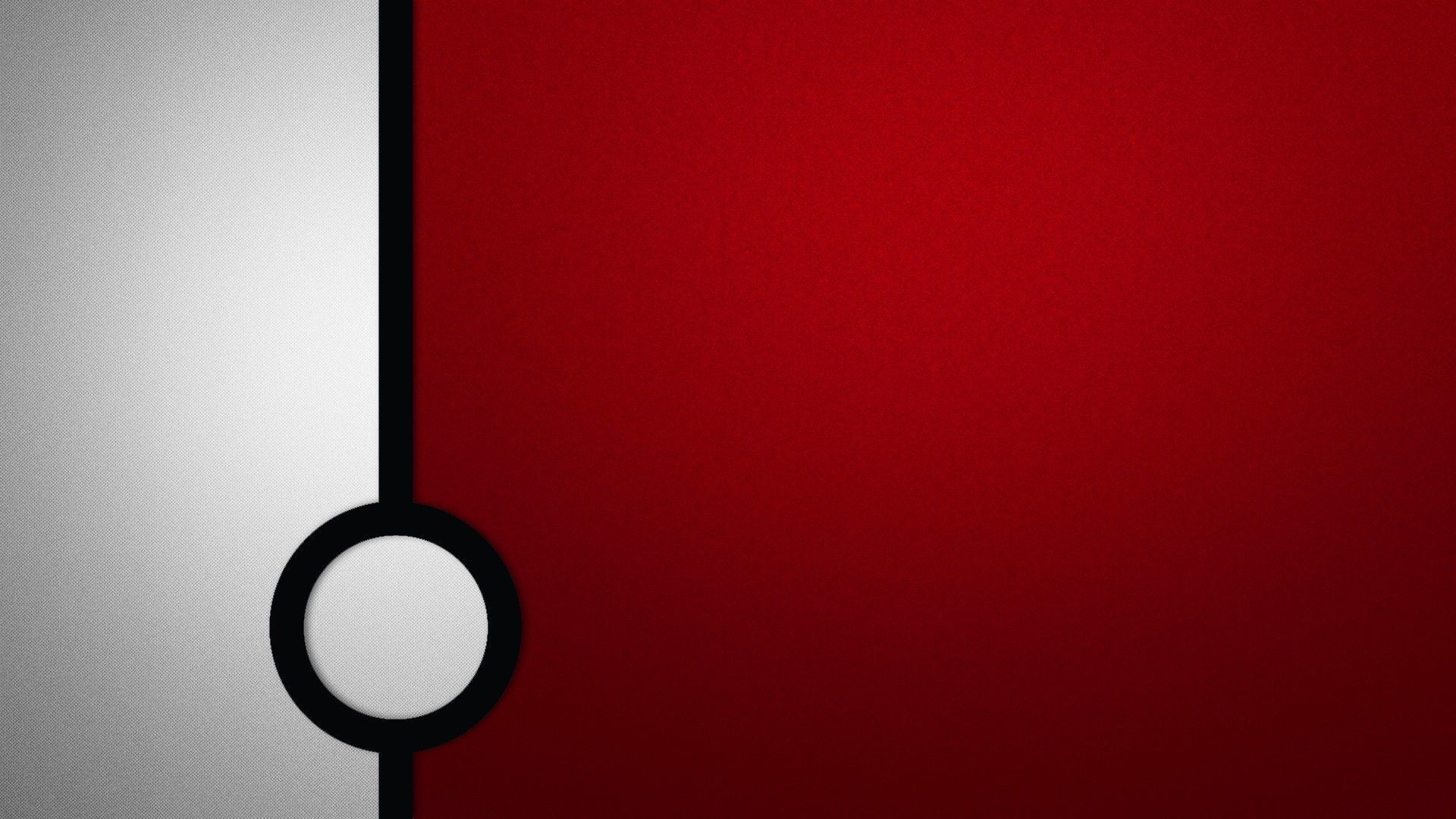 Pokemon, dark, red, white, circles, textures, Pokemon Simple .