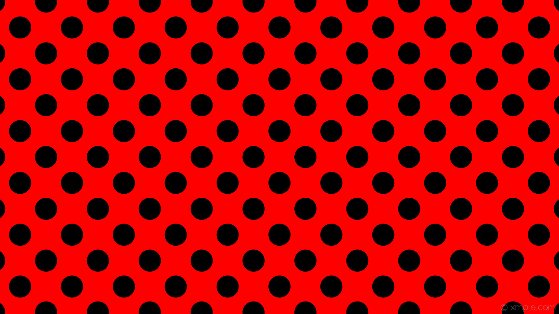 wallpaper red polka black spots dots #ff0000 #000000 225Â° 76px 126px