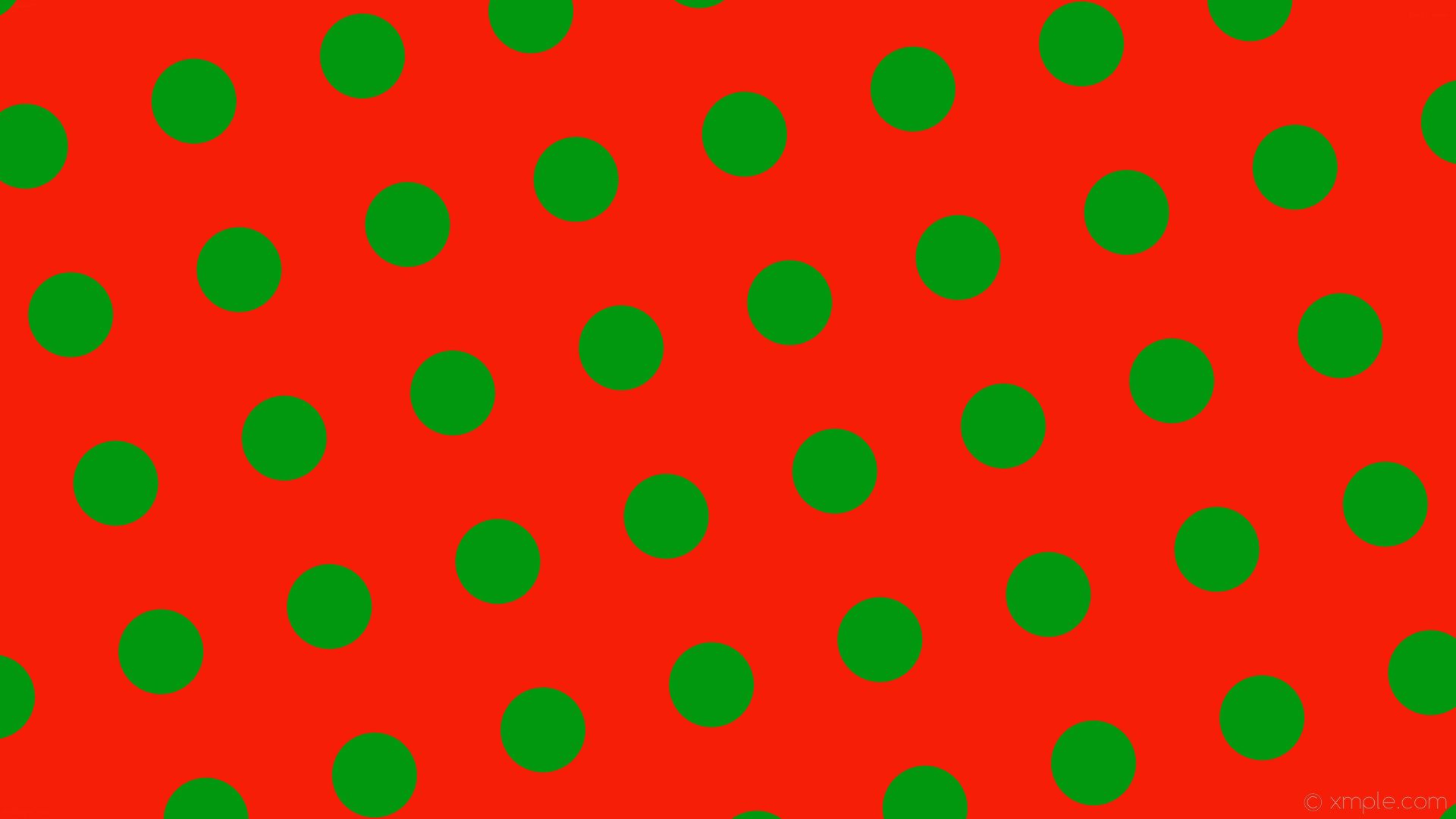 wallpaper red polka dots green spots #f61e06 #01980f 285Â° 112px 230px