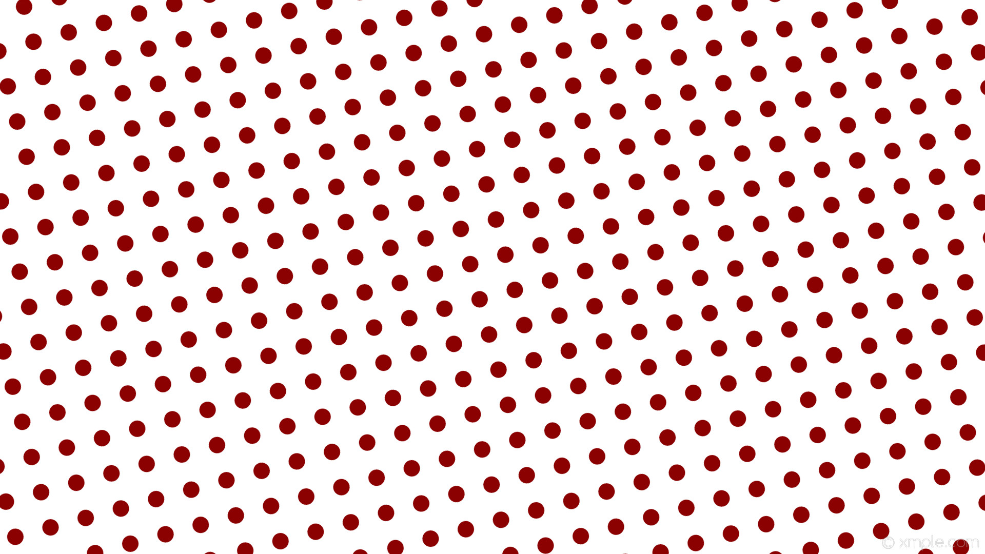 Wallpaper red polka dots spots white dark red #ffffff b0000 285 32px 71px