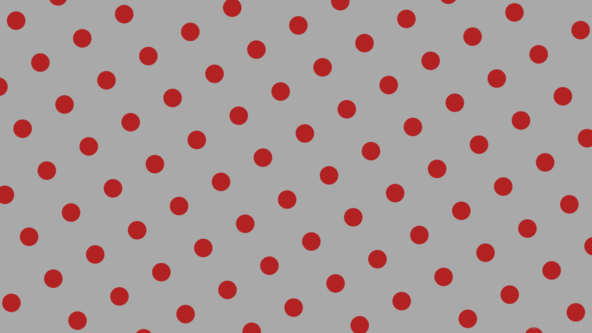 Wallpaper spots red grey dots polka dark gray fire brick #a9a9a9 #b22222 210