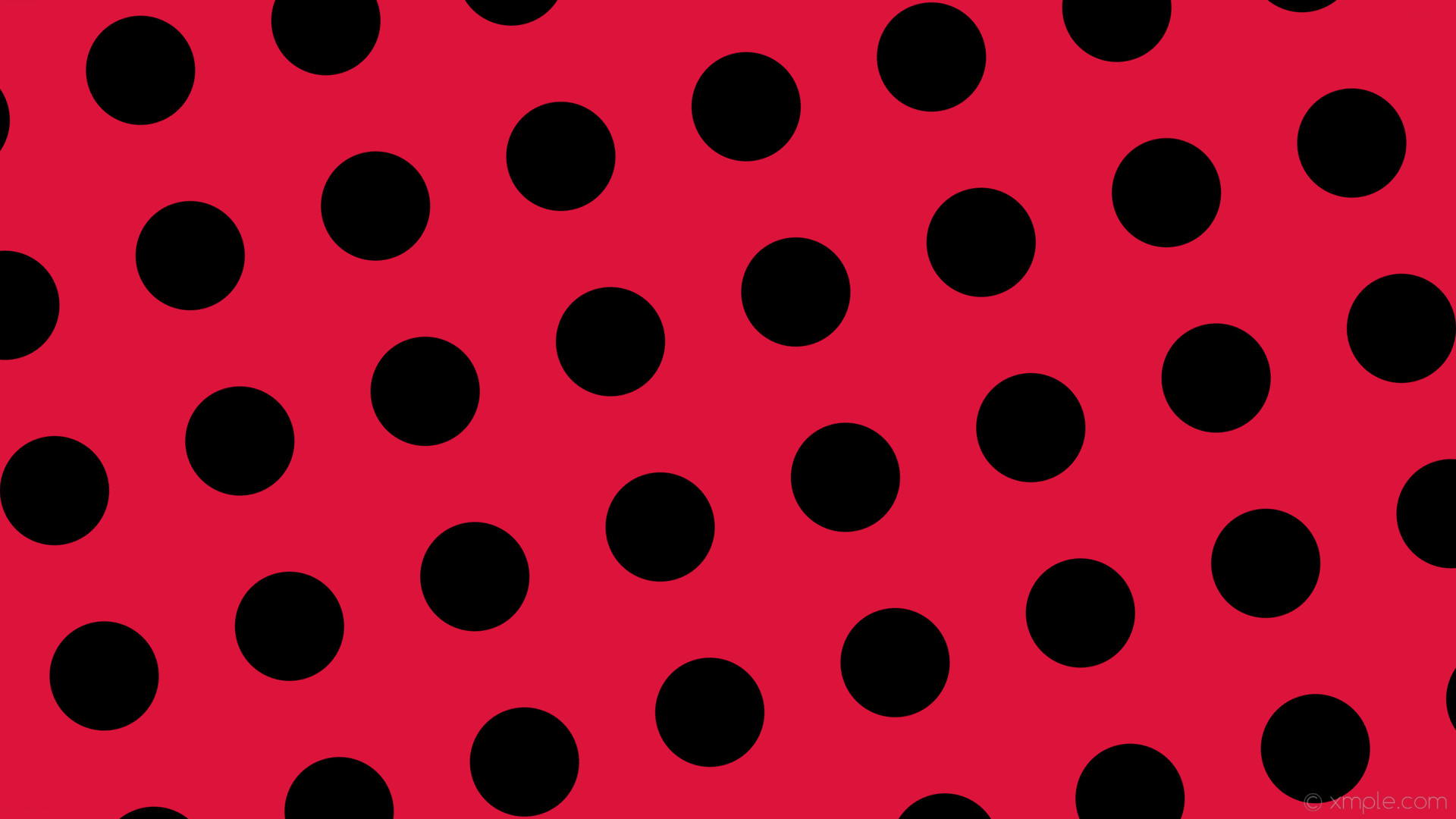 Wallpaper dots red polka black spots crimson #dc143c 15 144px 253px