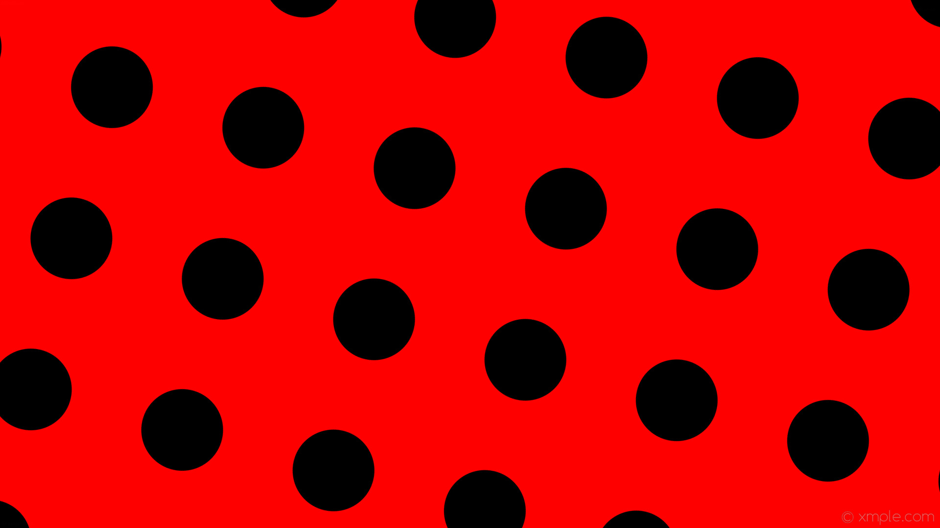 Wallpaper dots red polka black spots #ff0000 255 167px 320px
