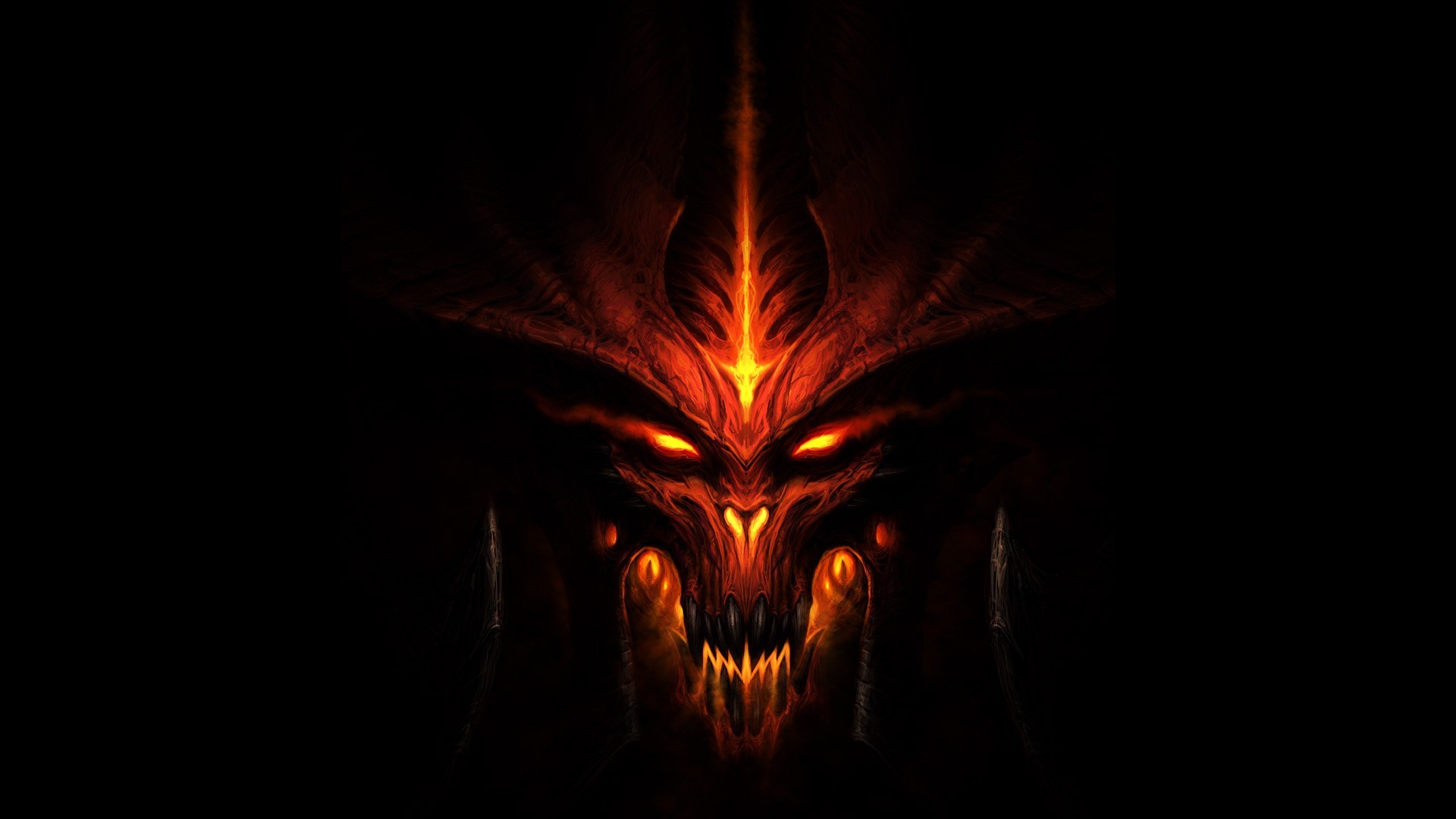 dark, Evil, Orange, Diablo, Diablo III Wallpapers HD / Desktop and Mobile  Backgrounds