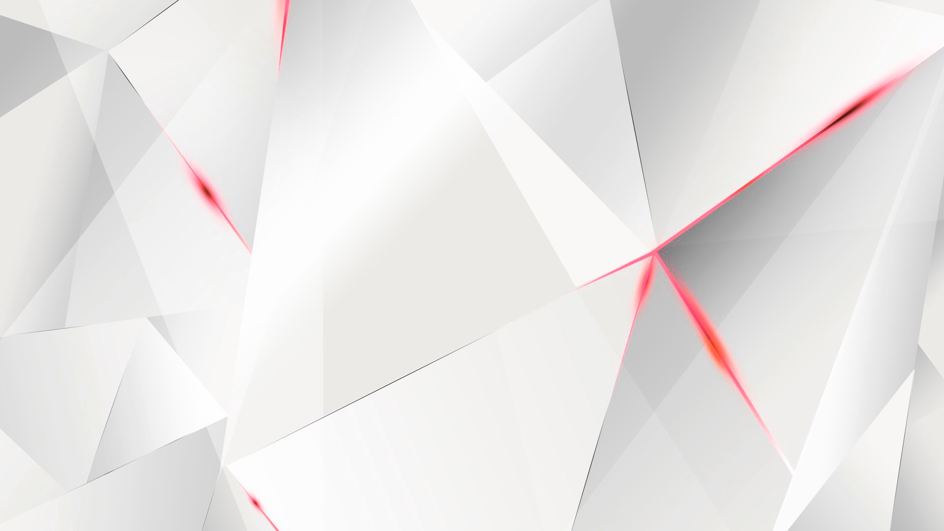 Wallpapers – Red Abstract Polygons White BG by kaminohunter