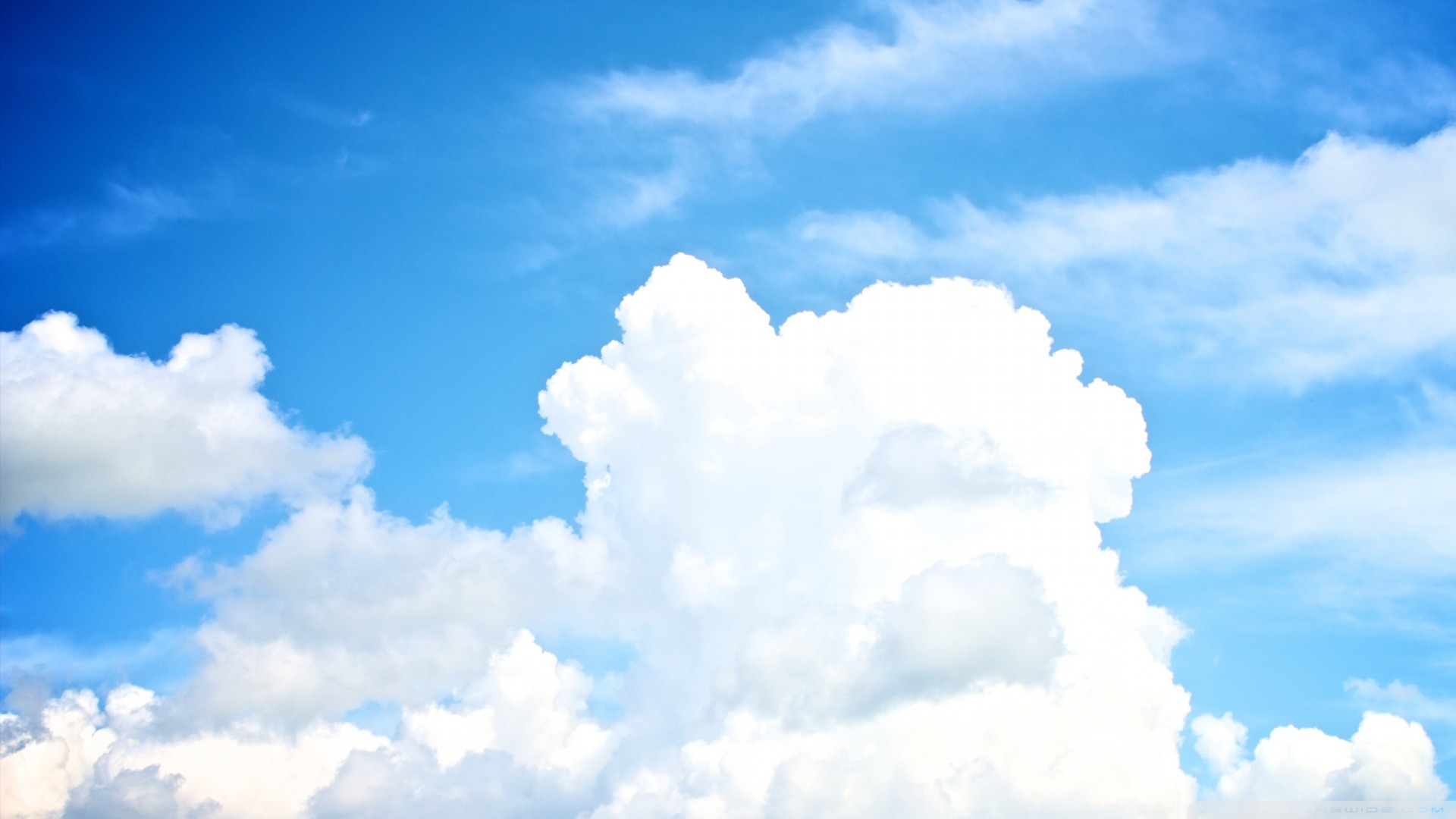 White Clouds In The Sky HD desktop wallpaper High Definition
