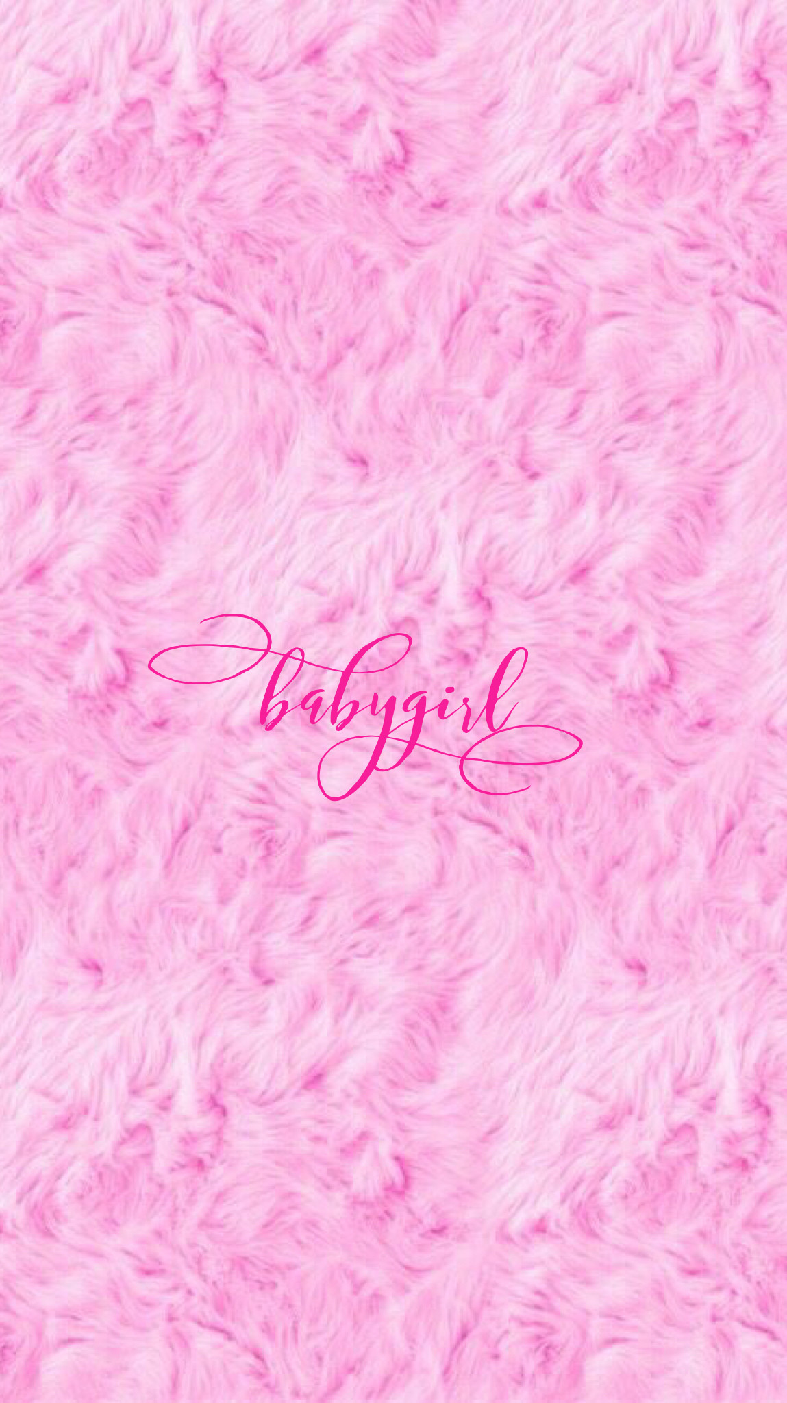 Pink Babygirl iPhone Mobile Wallpaper Evaland Edits