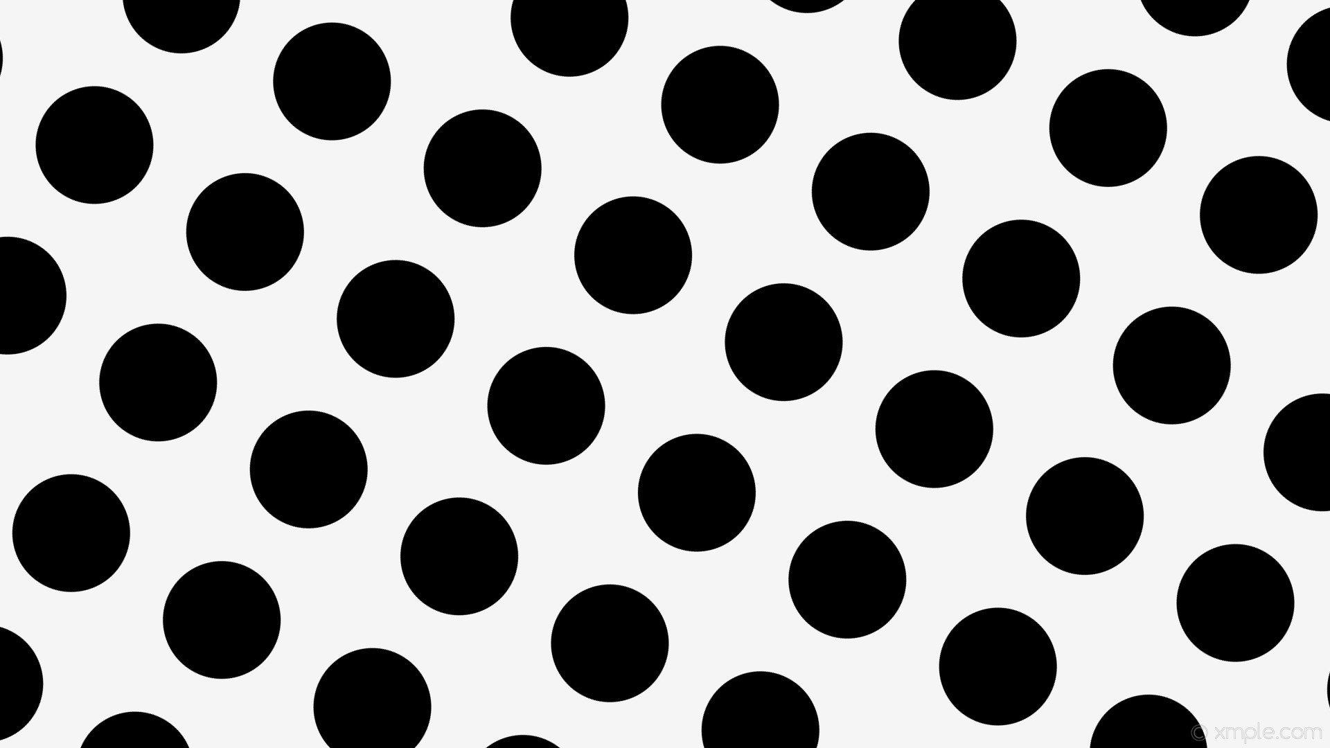 wallpaper white dots polka black spots white smoke #f5f5f5 #000000 150Â°  170px 251px